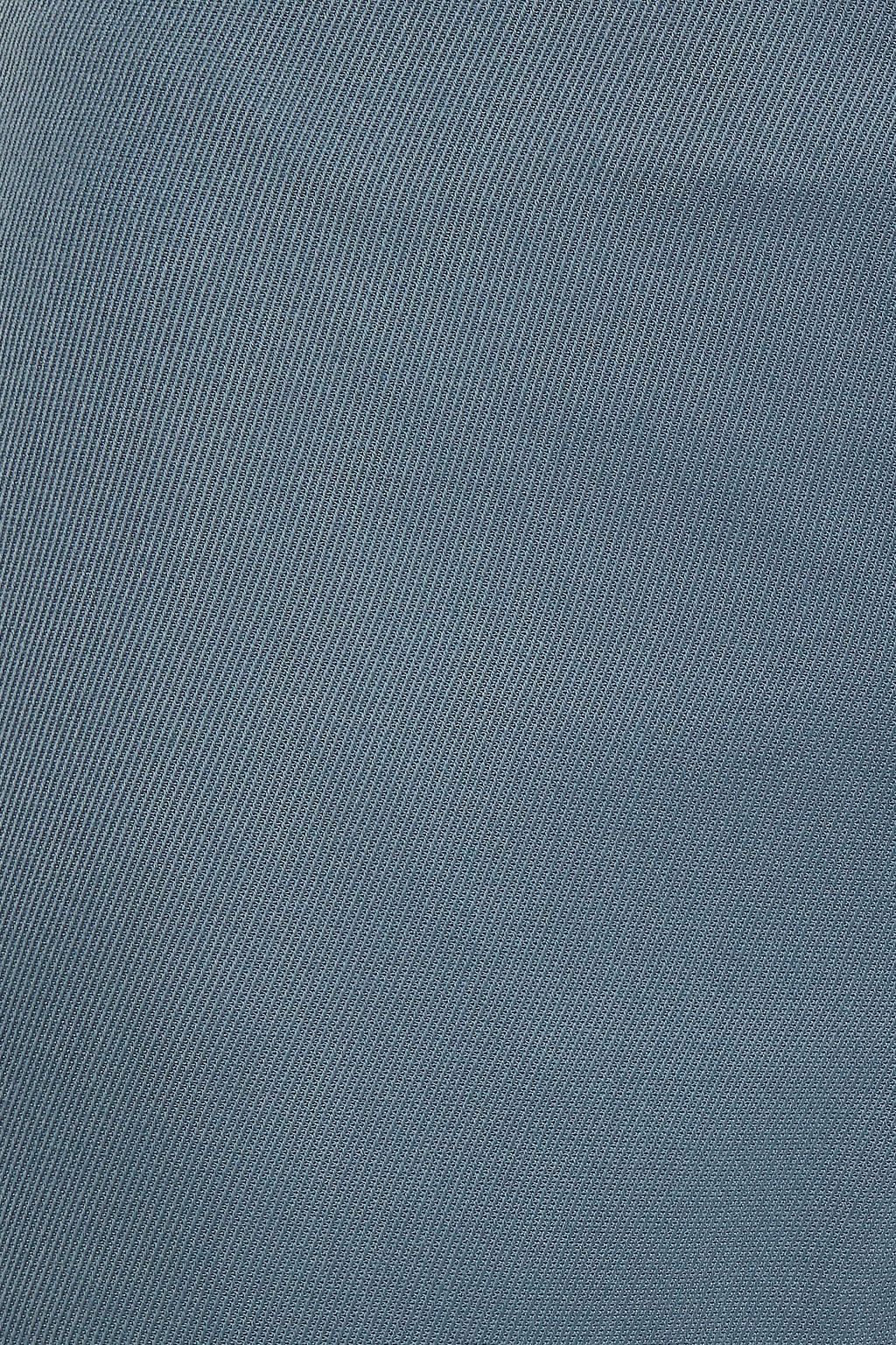 VINCE. Cropped wool-blend twill straight-leg pants