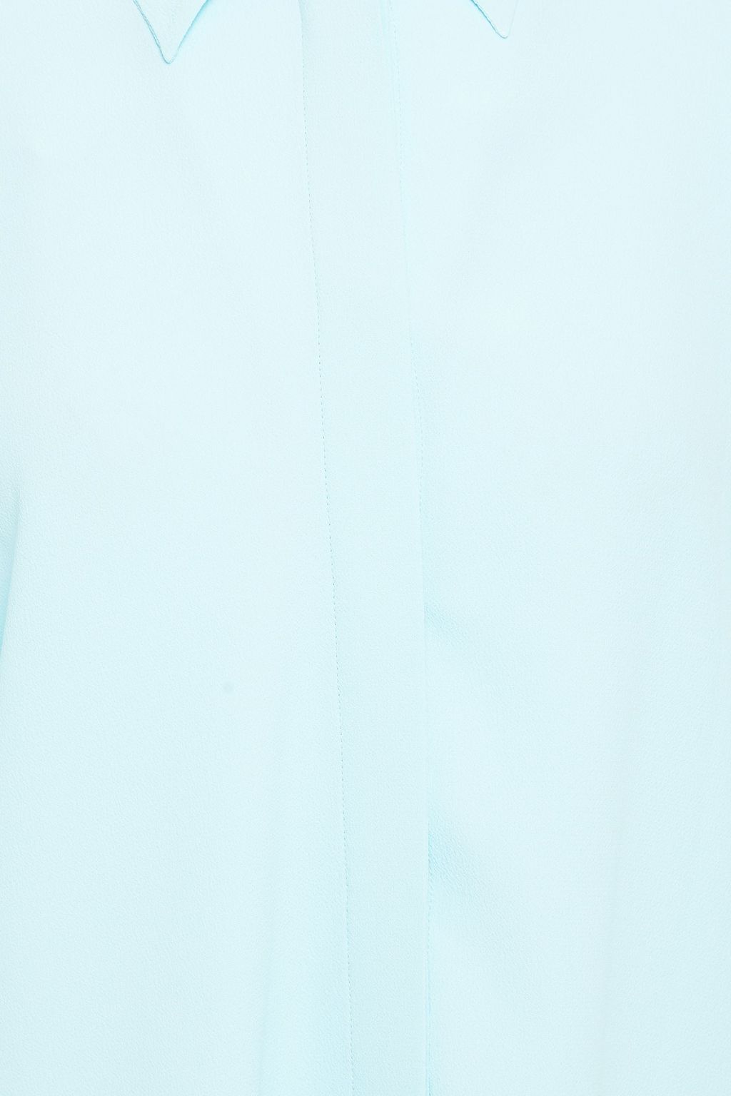 MSGM Gathered stretch-crepe shirt