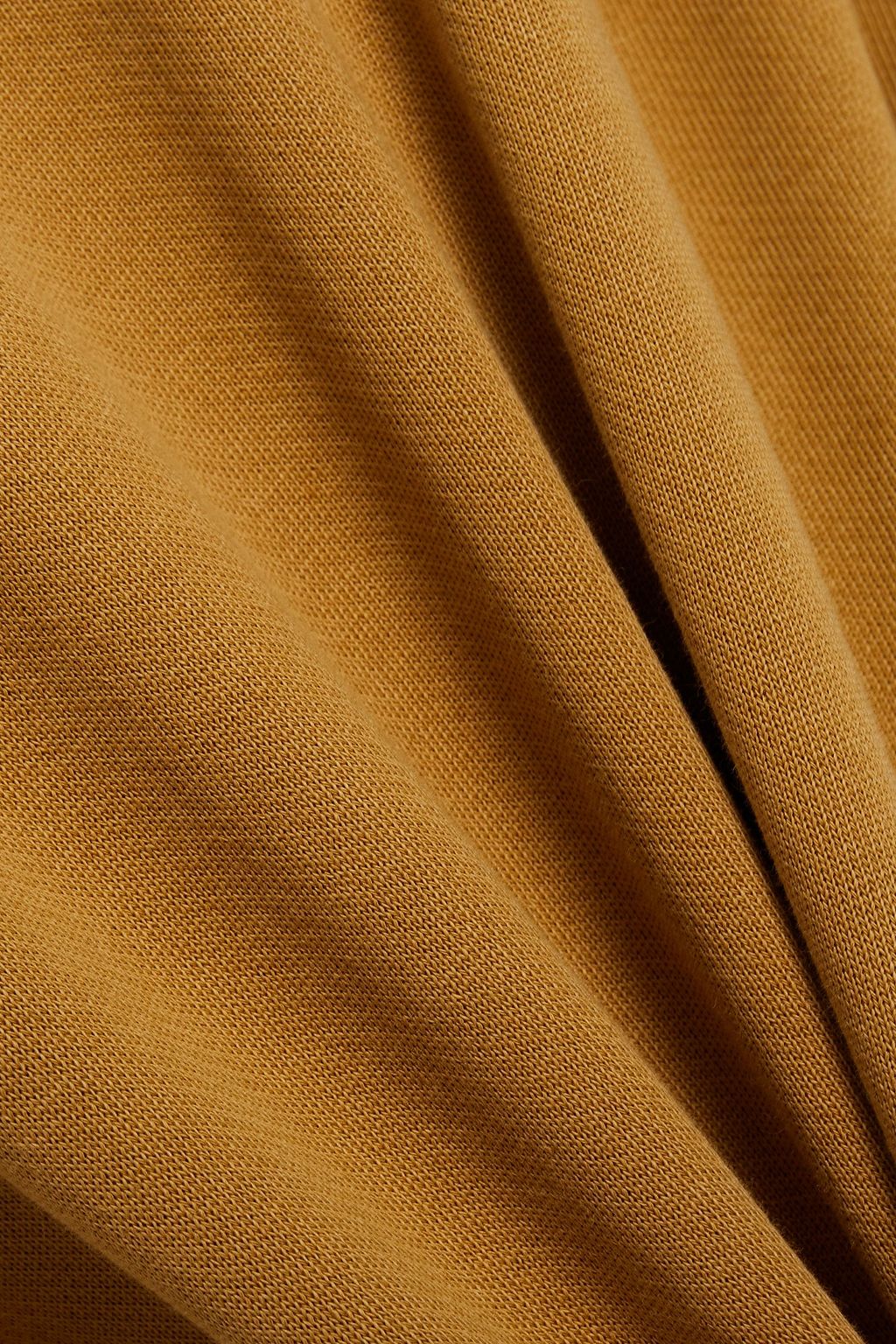 FRAME Organic French Pima-cotton terry turtleneck sweatshirt