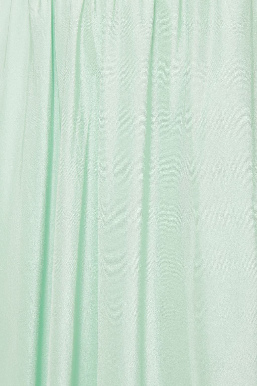 VINCE. Gathered woven midi skirt