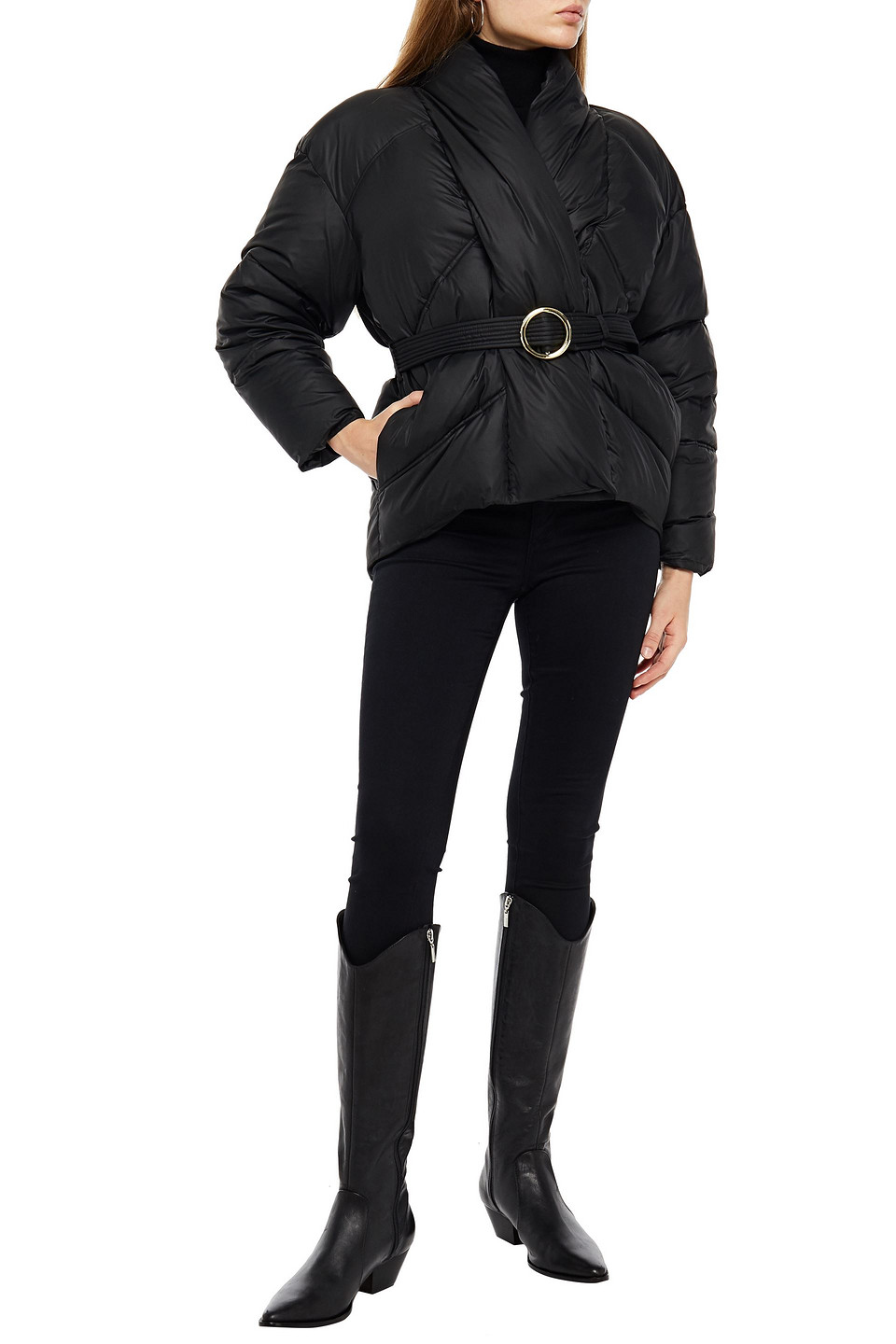 quilted shell jacket