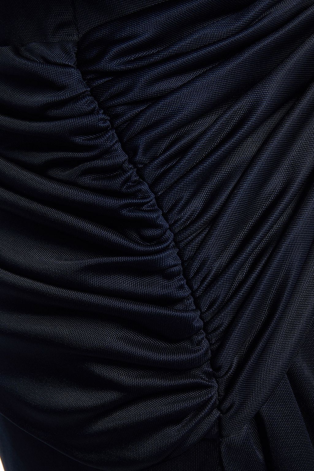DUNDAS Twist-front cutout satin-jersey gown
