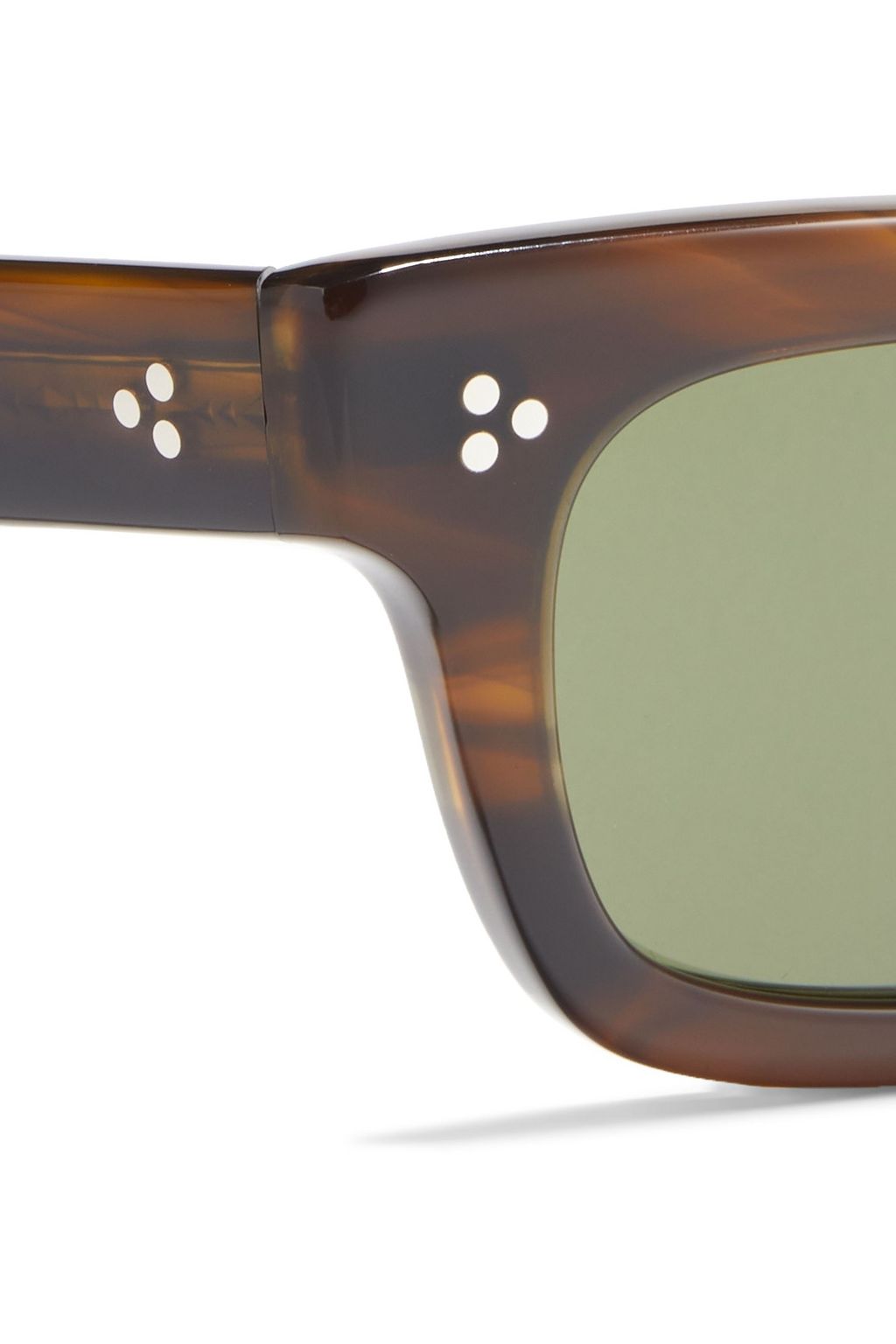 OLIVER PEOPLES Jaye rectangle-frame acetate sunglasses