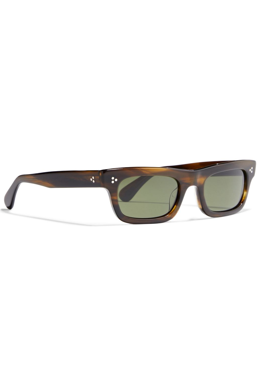 OLIVER PEOPLES Jaye rectangle-frame acetate sunglasses