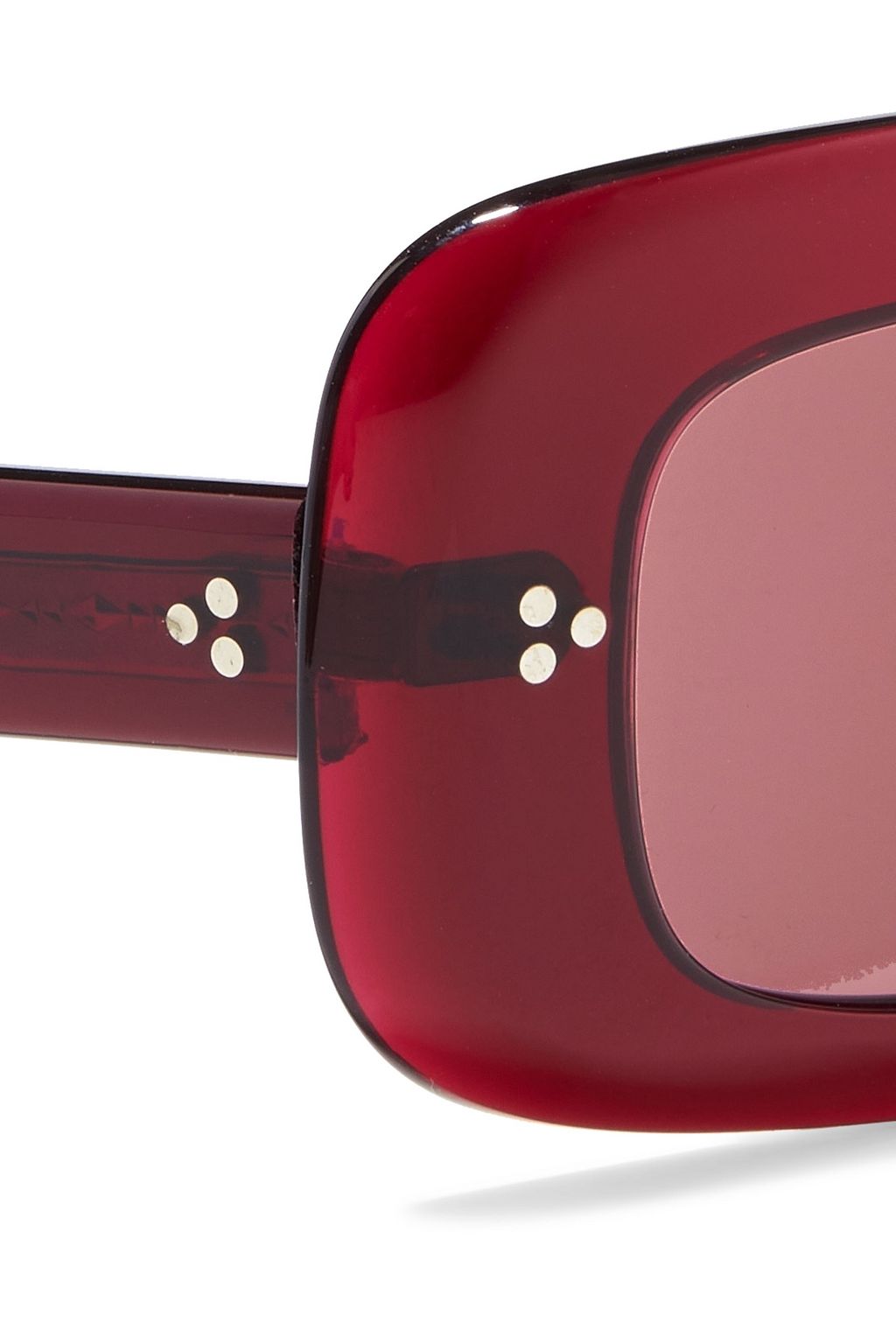 OLIVER PEOPLES Saurine rectangle-frame acetate sunglasses