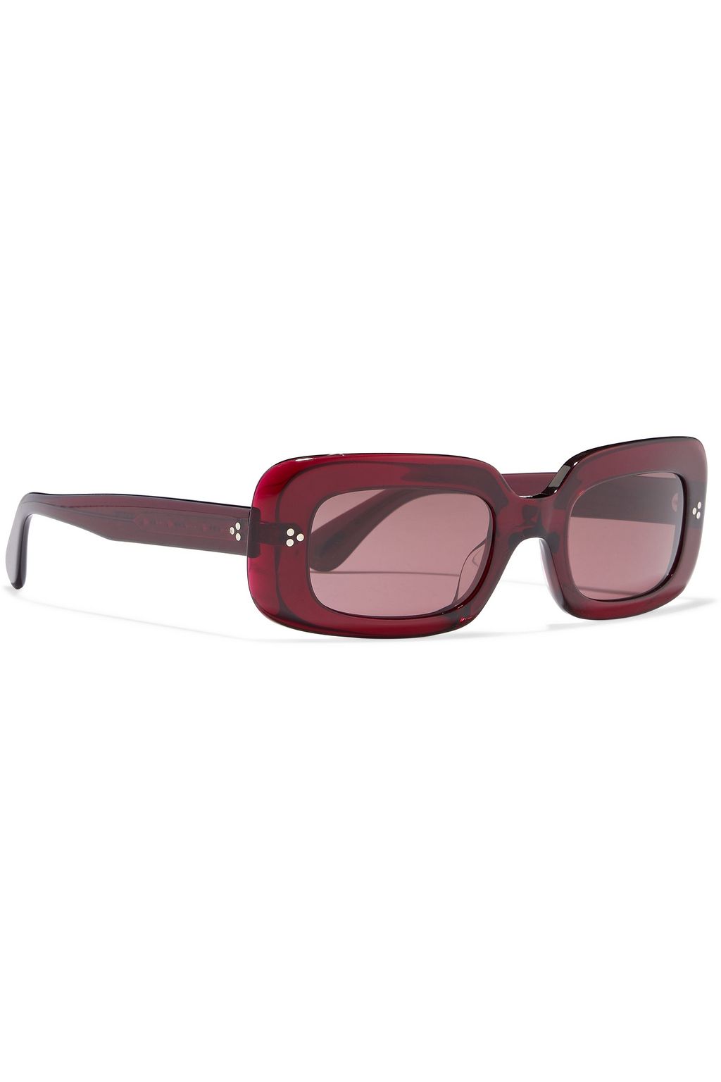 OLIVER PEOPLES Saurine rectangle-frame acetate sunglasses