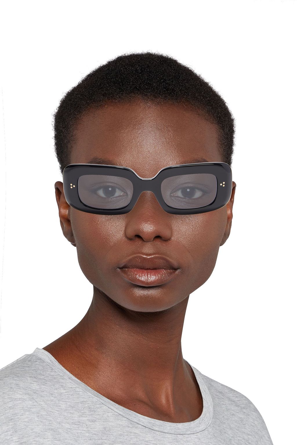 OLIVER PEOPLES Saurine rectangle-frame acetate sunglasses