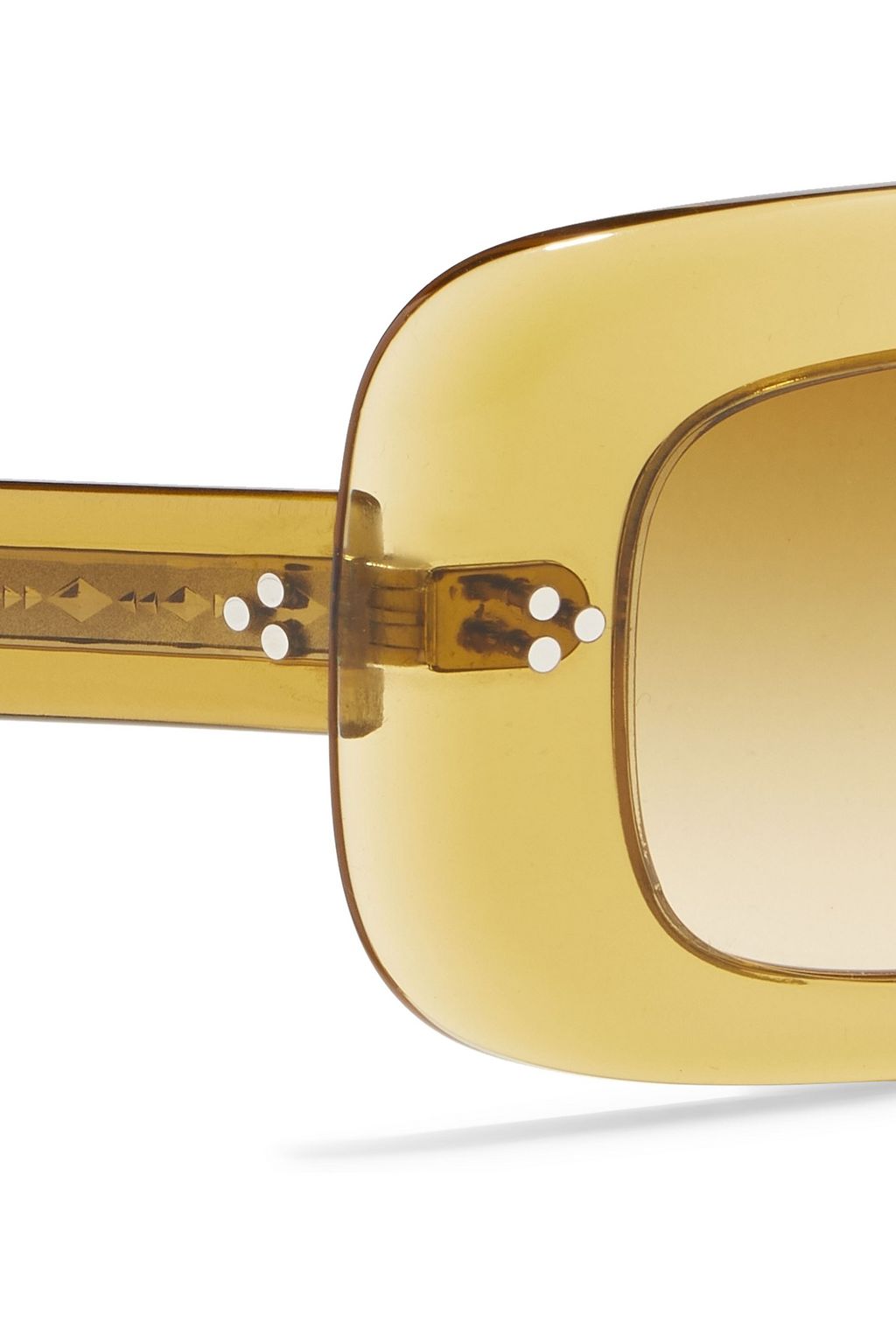 OLIVER PEOPLES Saurine rectangle-frame acetate sunglasses