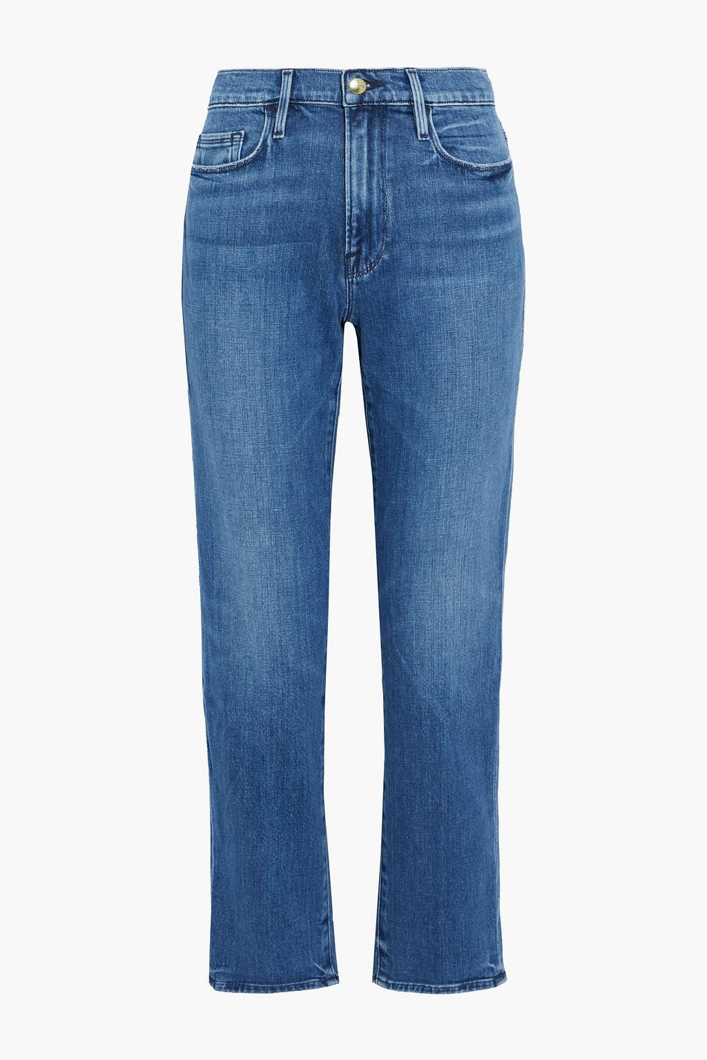 Frame mid rise straight leg jeans Clearance