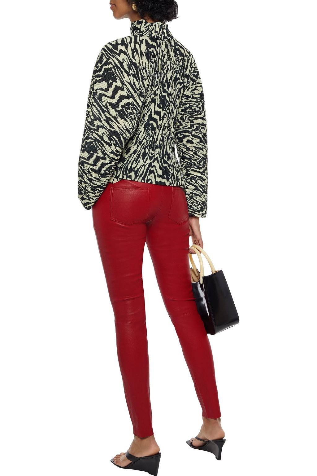 MUUBAA Bandit stretch-leather skinny pants