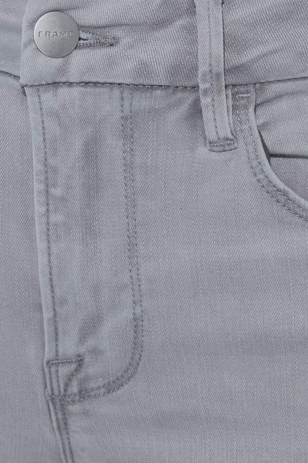 FRAME Le Crop Mini Boot high-rise bootcut jeans