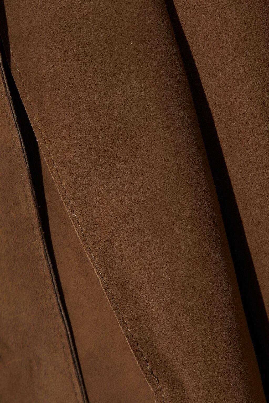 MUUBAA Nora belted suede trench coat