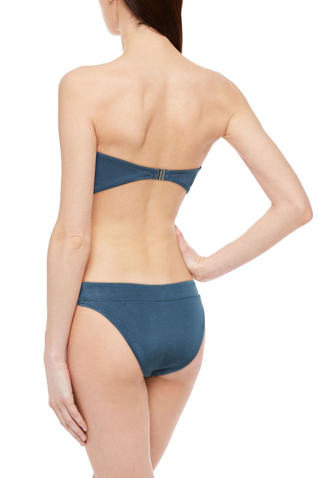 SEAFOLLY Shine On ruched low-rise bikini briefs