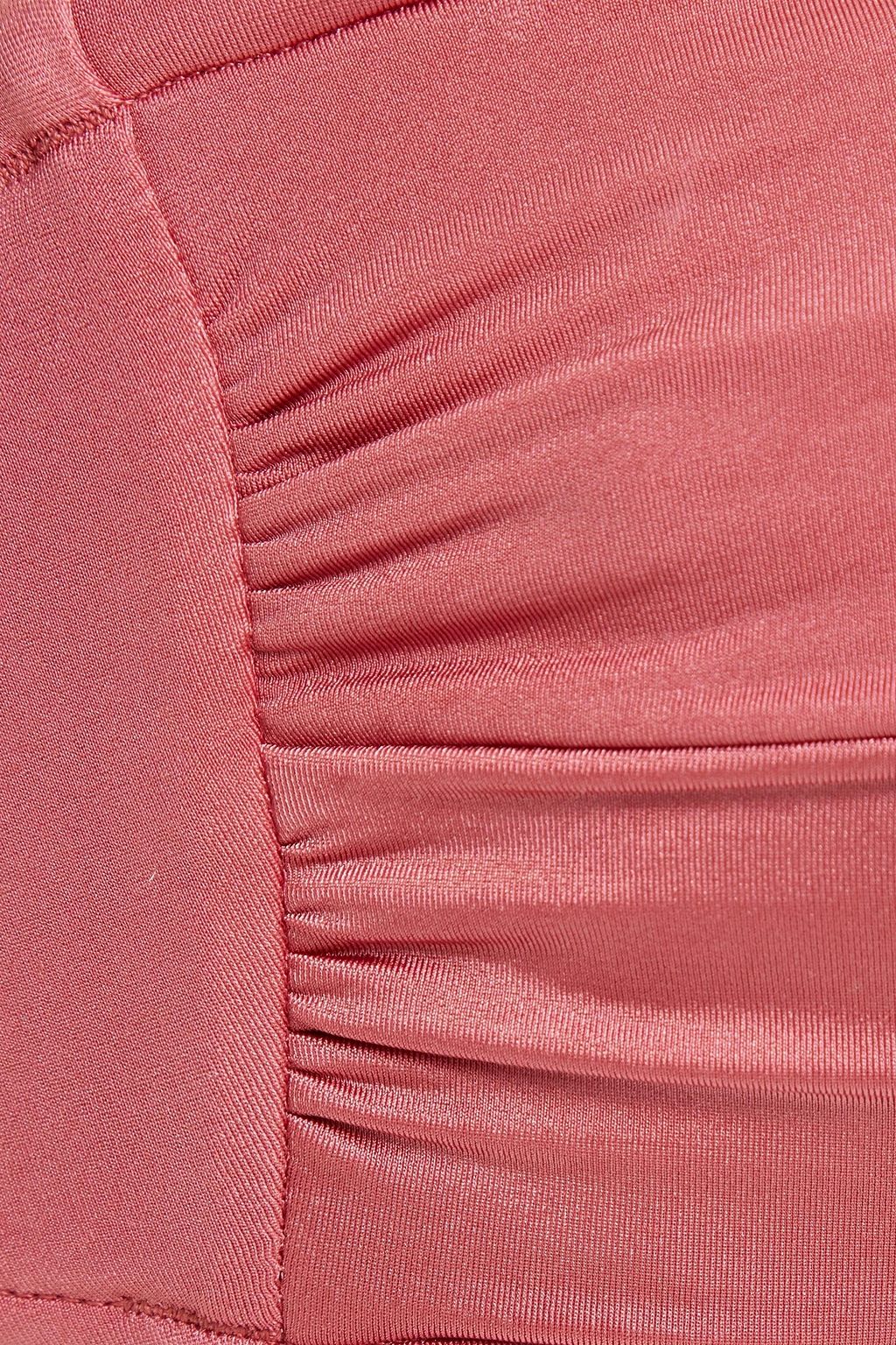 SEAFOLLY Shine On twist-front bandeau bikini top