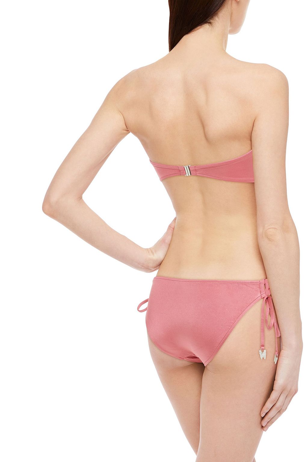 SEAFOLLY Shine On ruffled low-rise bikini briefs