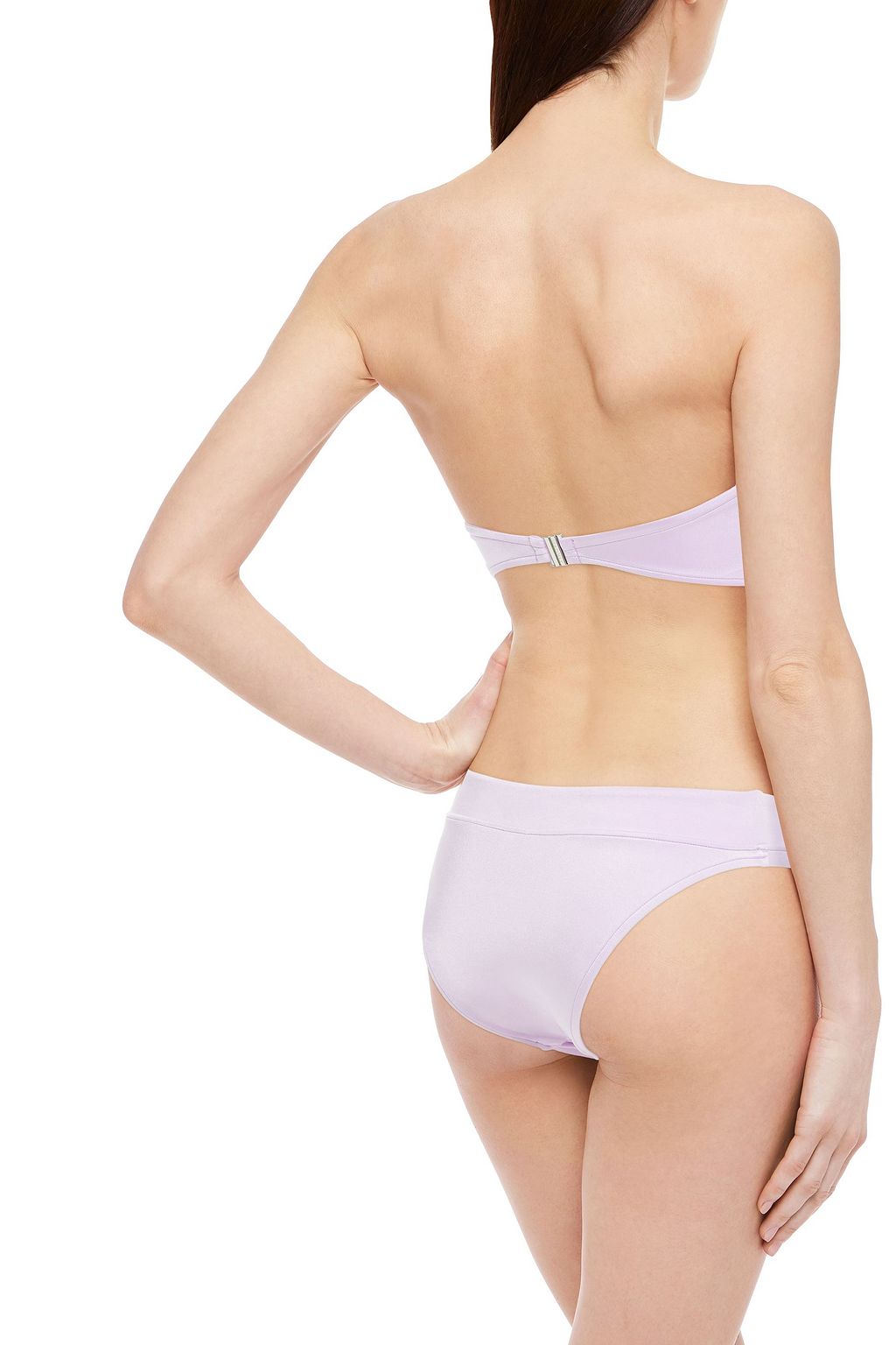 SEAFOLLY Shine On twist-front bandeau bikini top