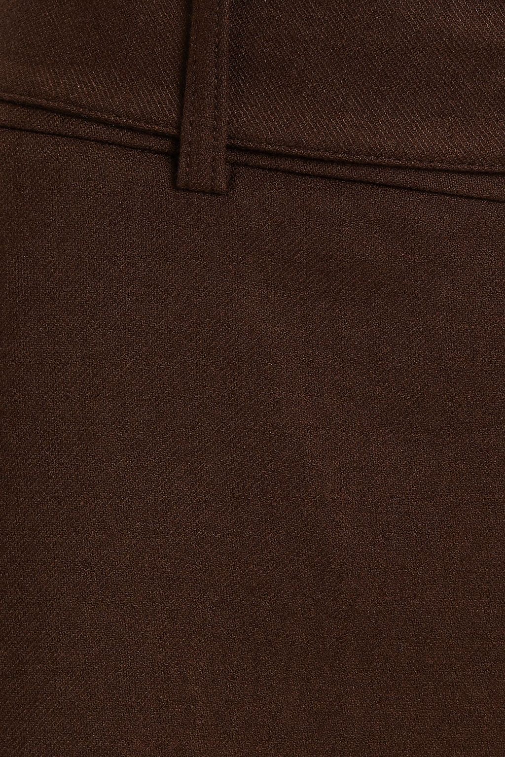 VINCE. Cropped twill wide-leg pants