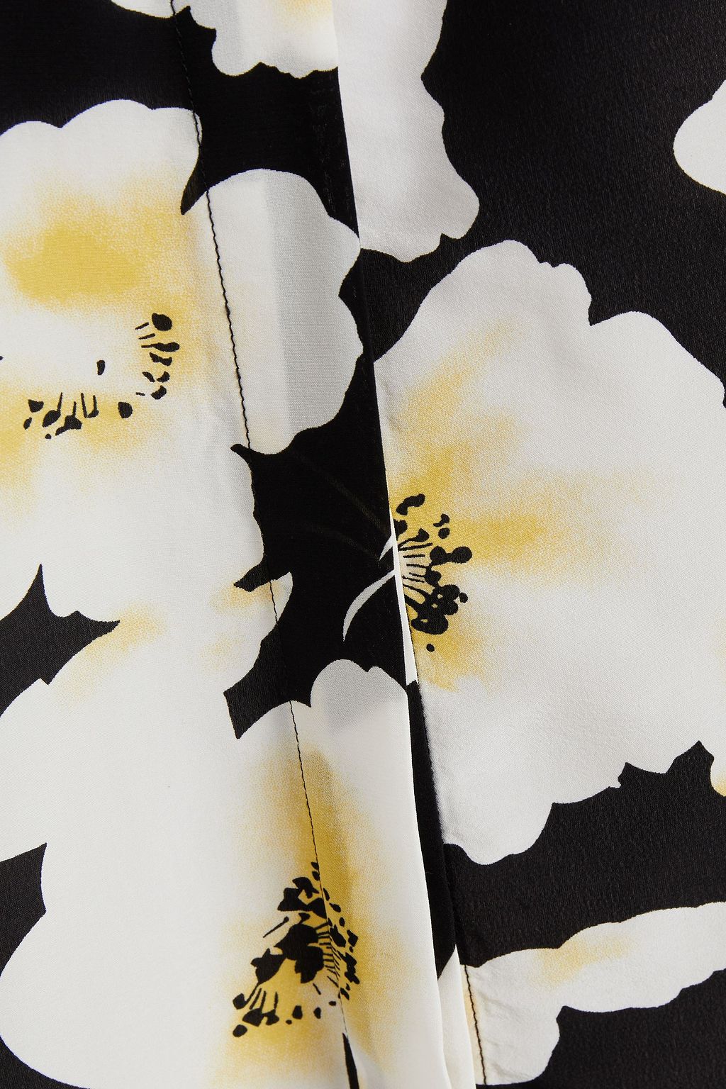 BA&SH Fantasy floral-print crepe de chine shirt