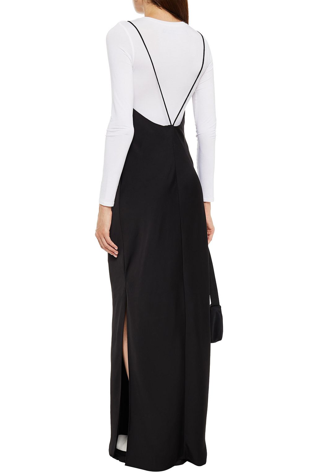 SAMSØE Φ SAMSØE Satin maxi slip dress