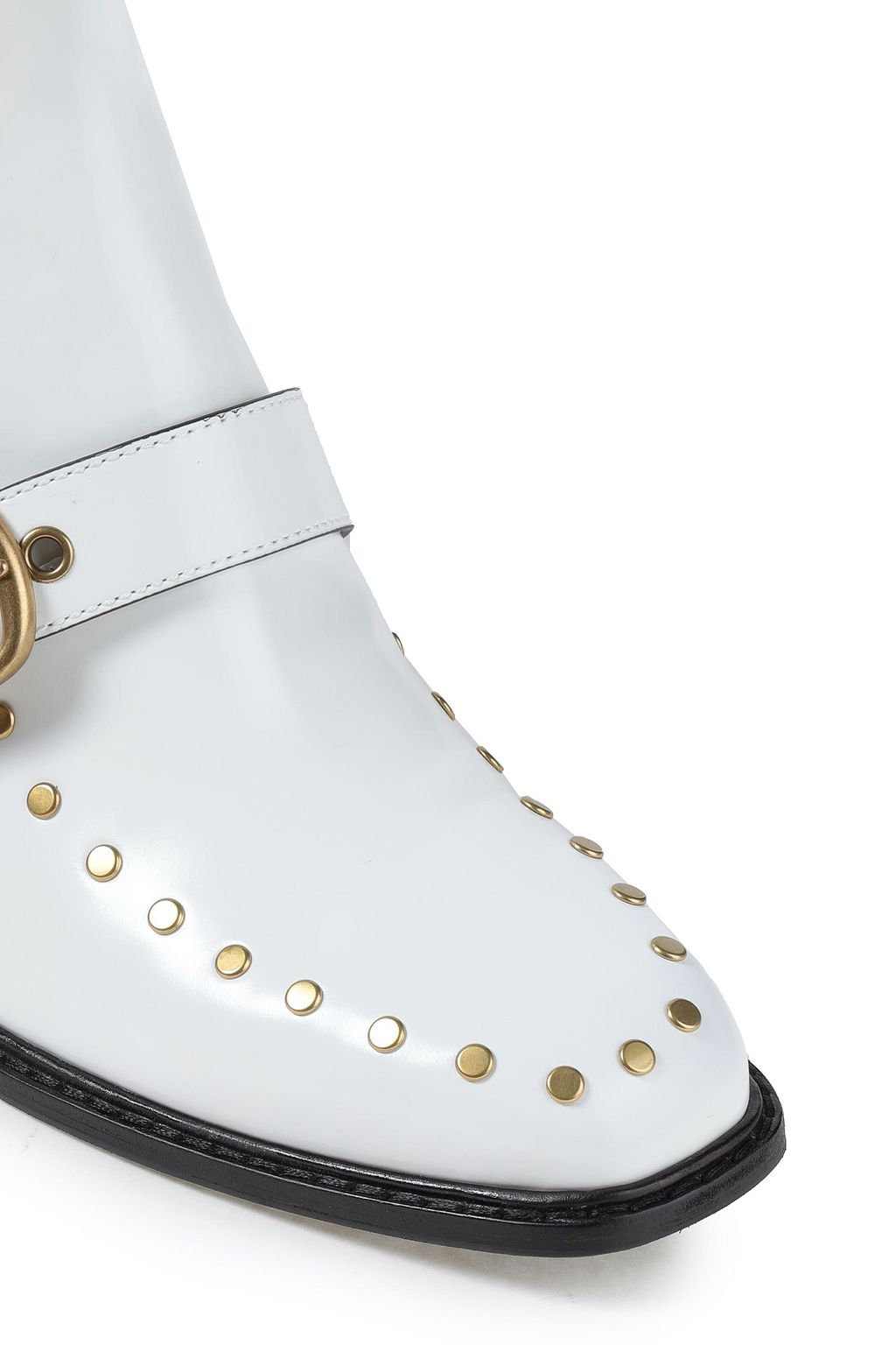 COACH Studded leather ankle boots