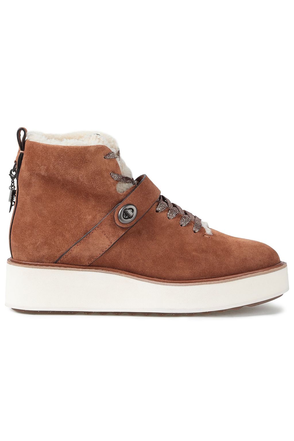 coach shearling boots
