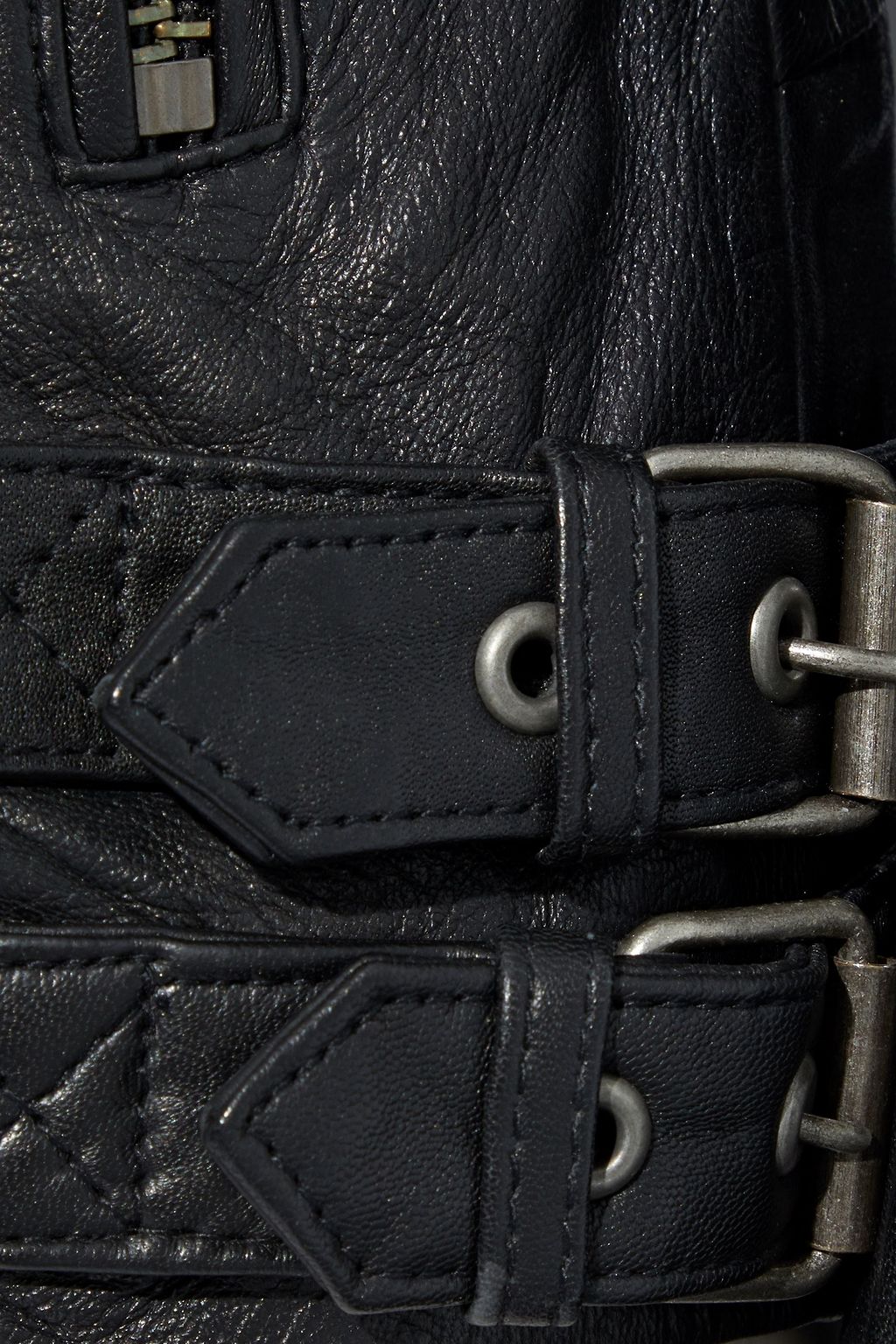 MUUBAA Adeline leather biker jacket