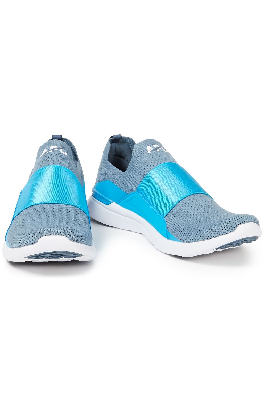 APL ATHLETIC PROPULSION LABS TechLoom Bliss metallic mesh and neoprene sneakers