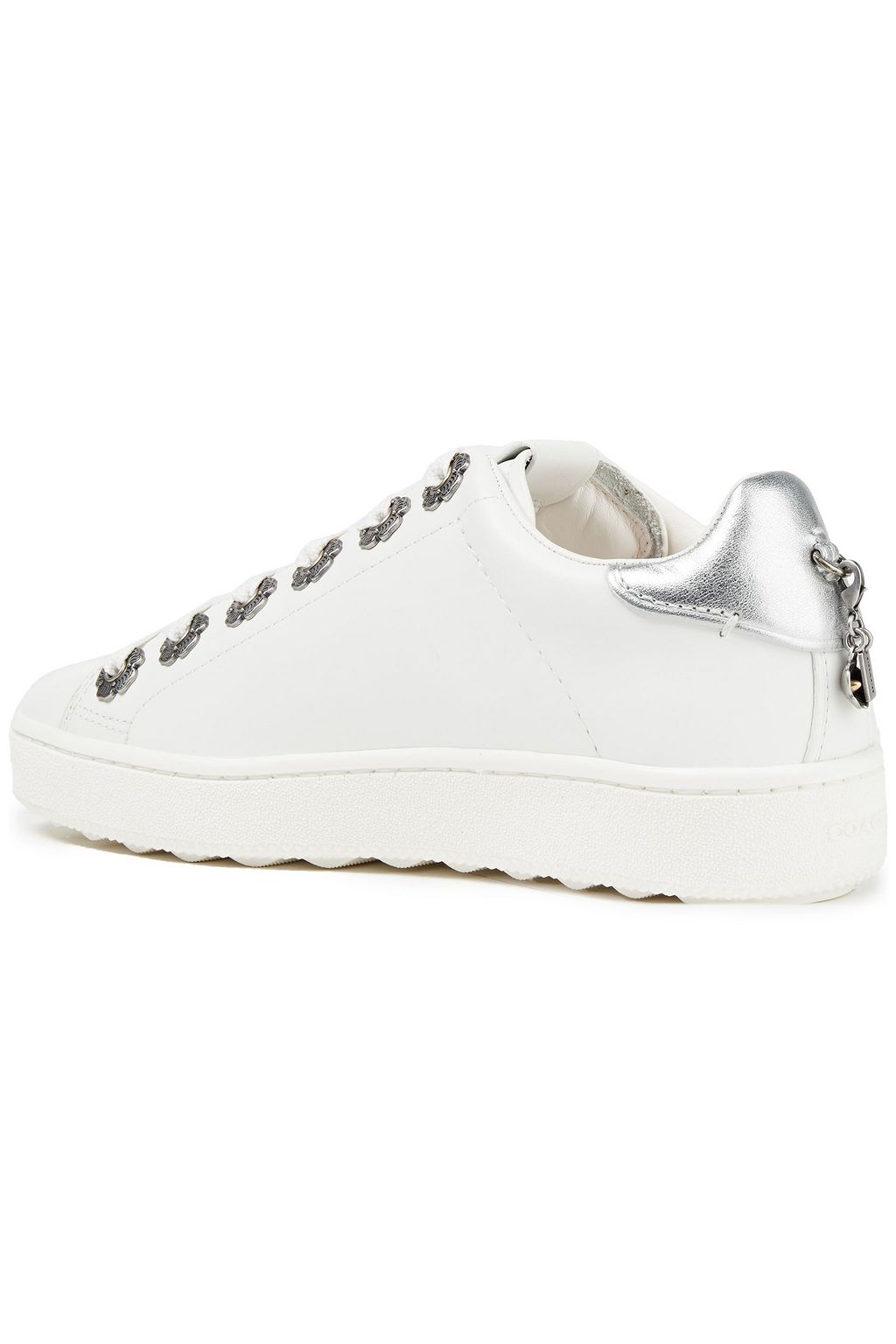 COACH Embellished leather sneakers