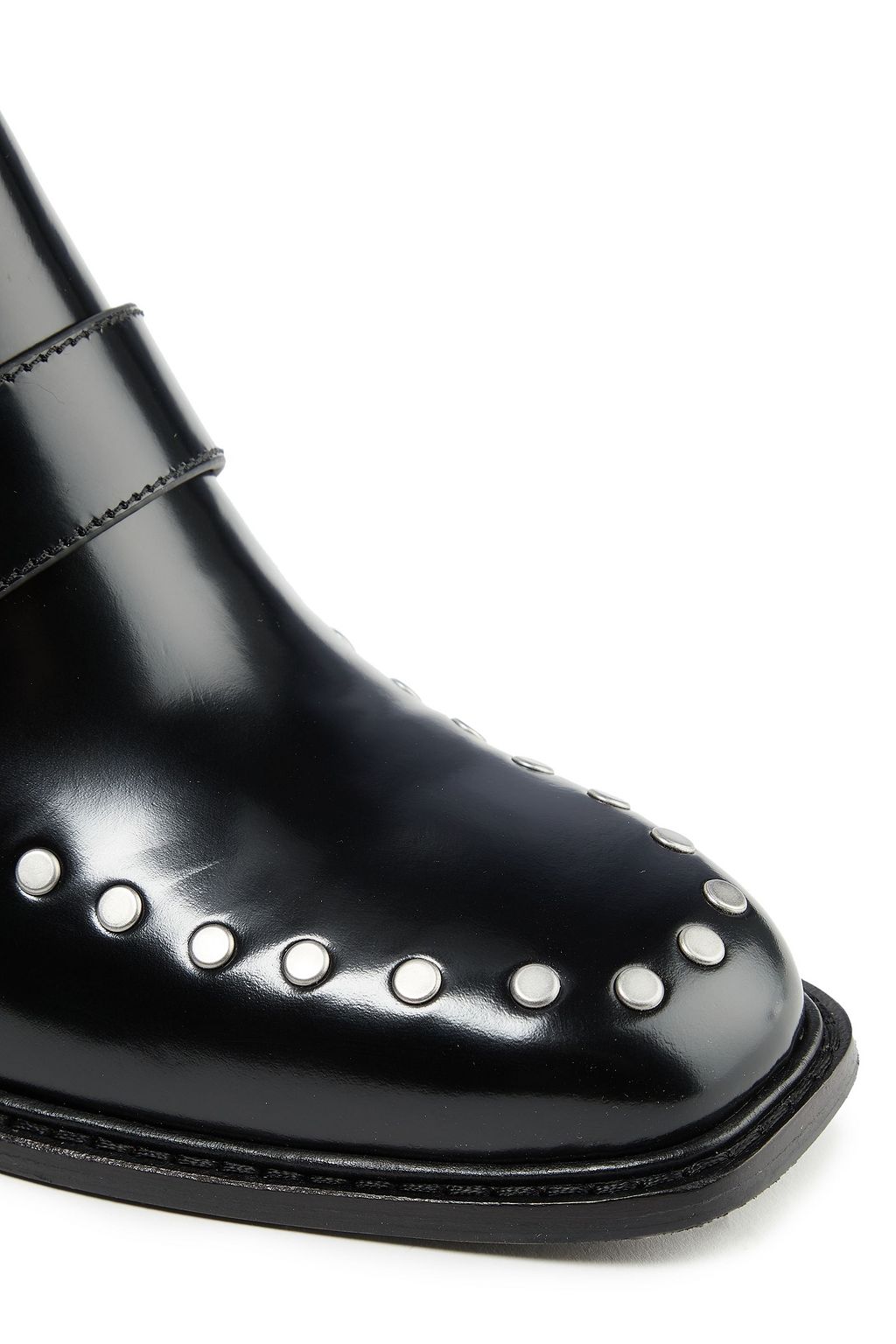 COACH Studded leather ankle boots