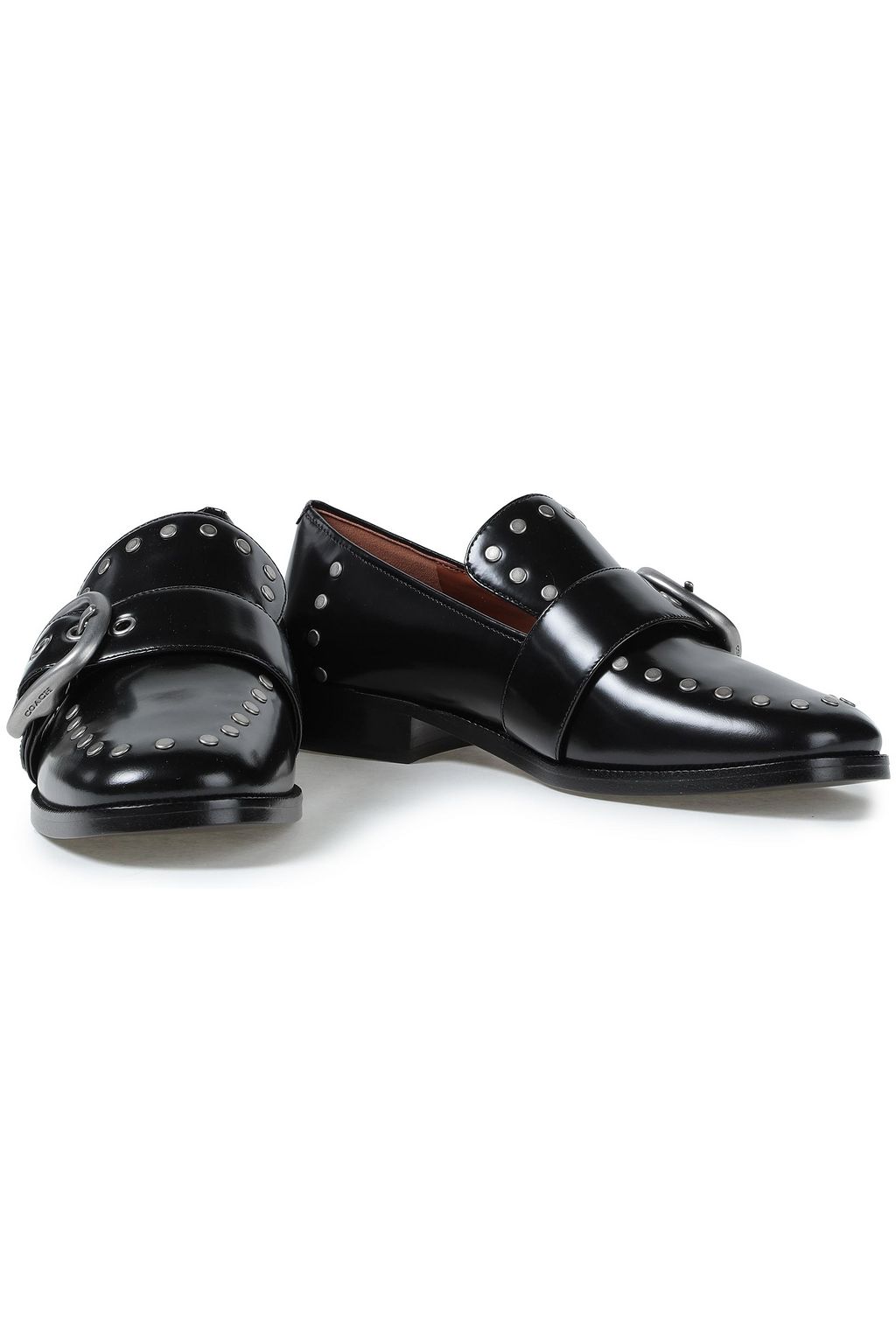 COACH Studded leather loafers