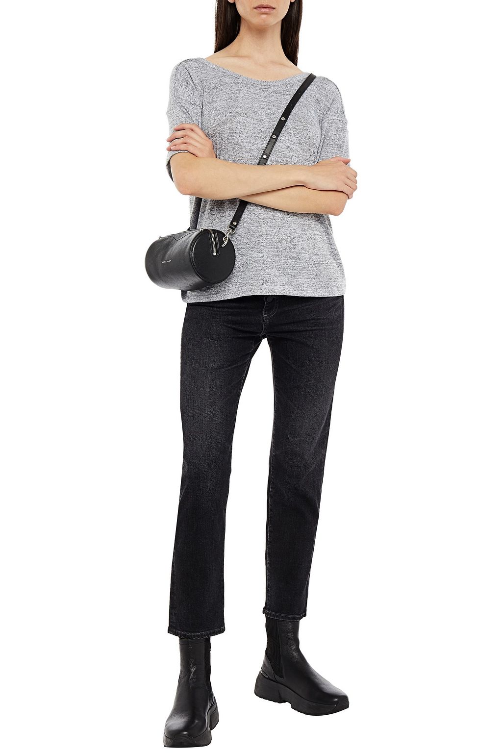 RAG & BONE Mélange stretch-knit top