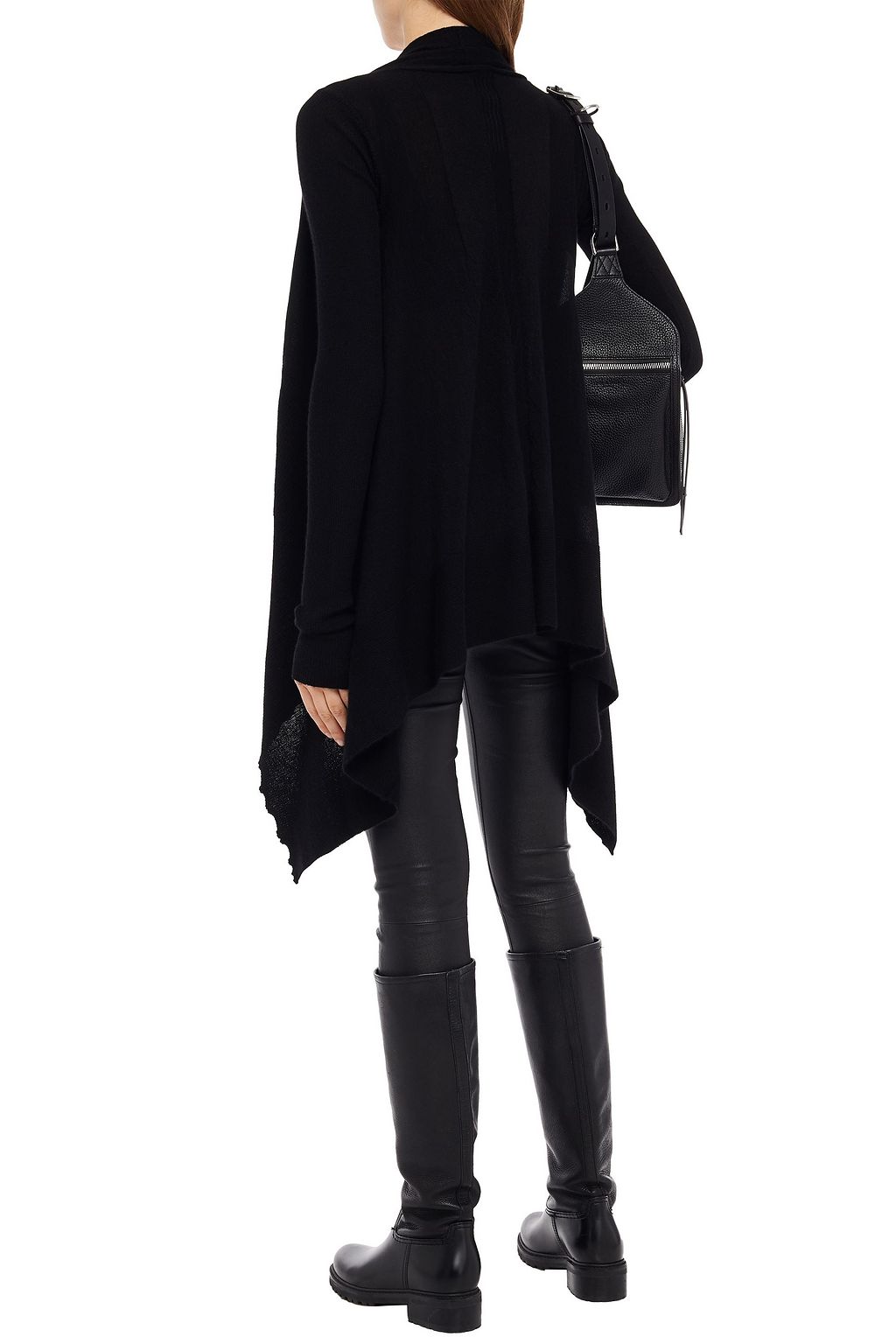 RICK OWENS Draped cashmere cardigan
