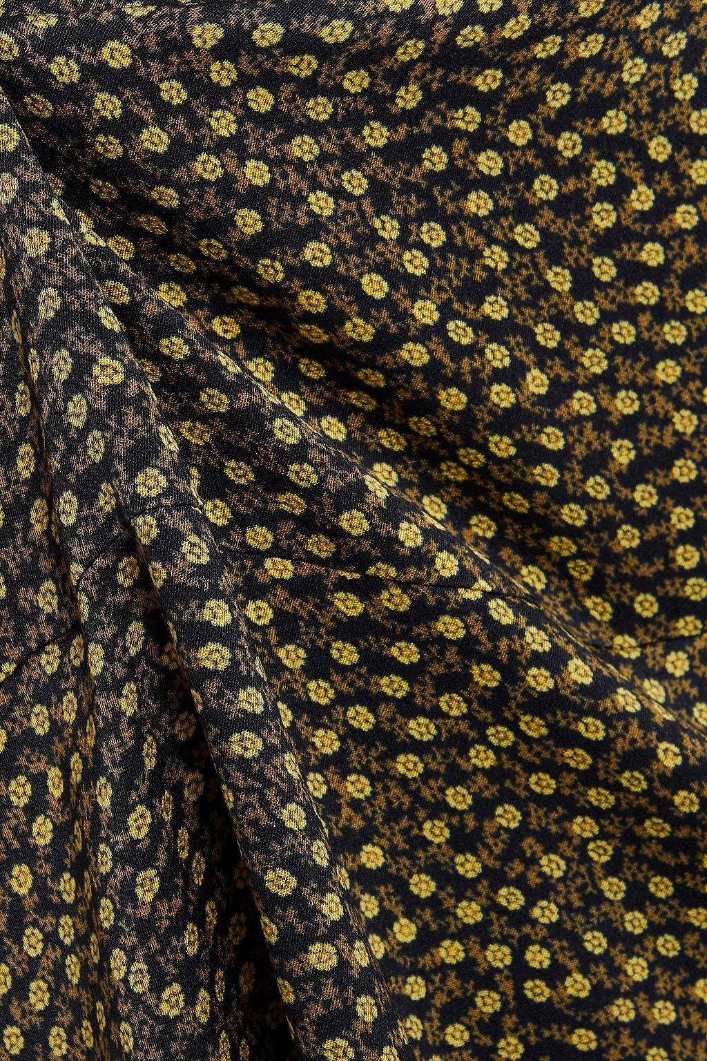 SAMSØE Φ SAMSØE Printed satin-crepe midi dress