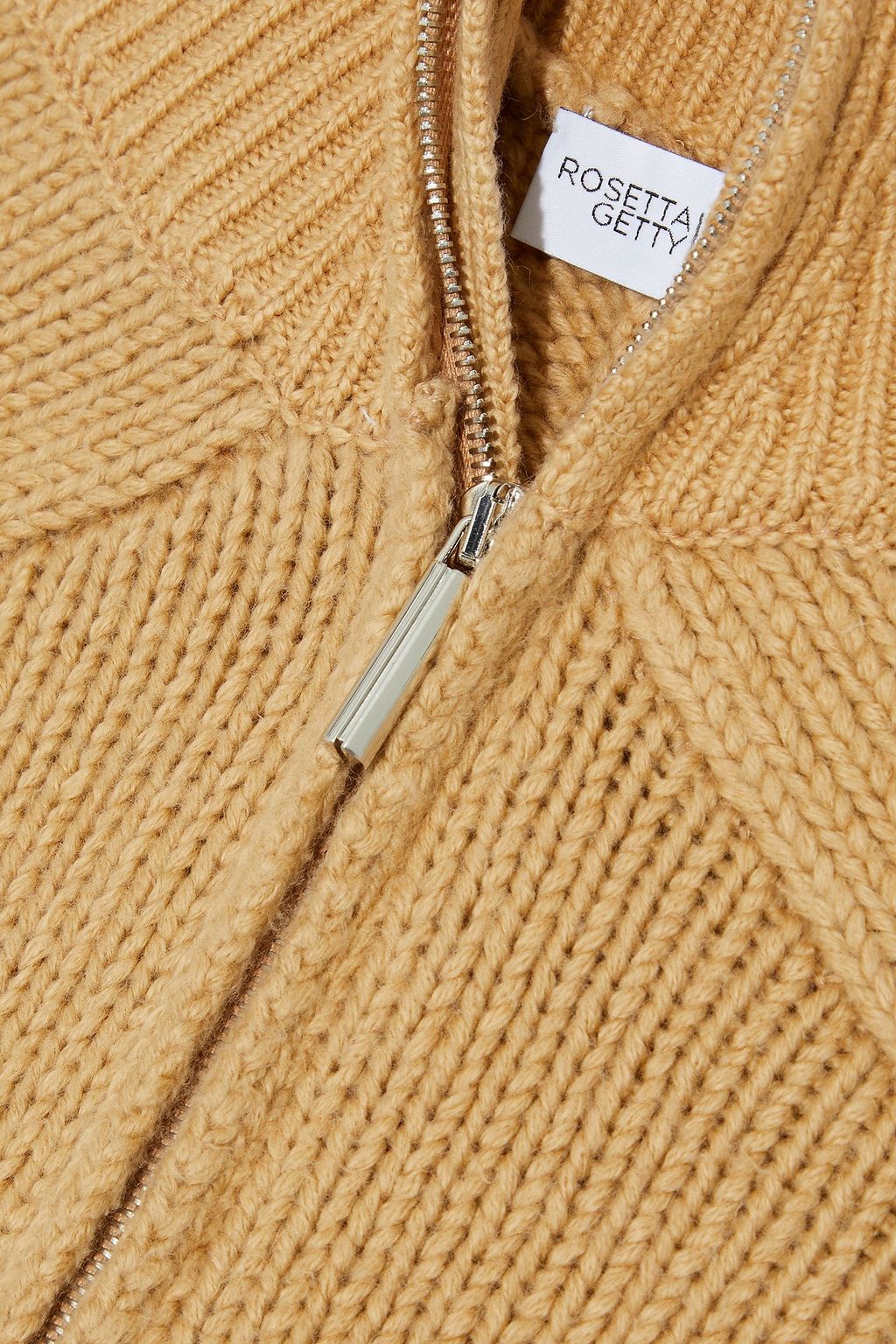 ROSETTA GETTY Cropped cotton-blend sweater