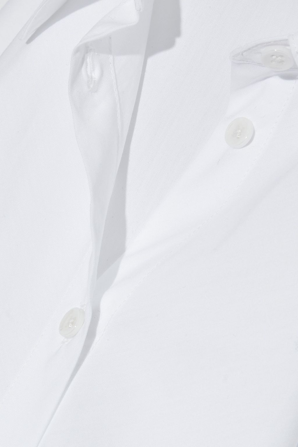 ROSETTA GETTY Oversized cotton-poplin shirt