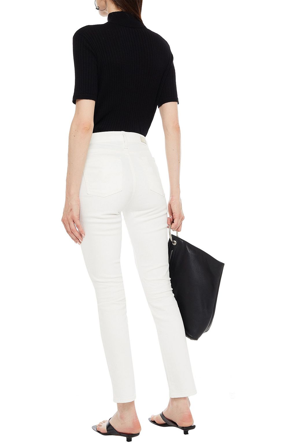 AG JEANS Mari high-rise straight-leg jeans