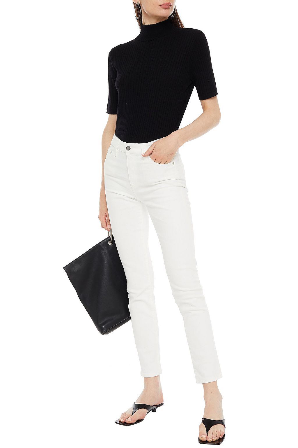 AG JEANS Mari high-rise straight-leg jeans