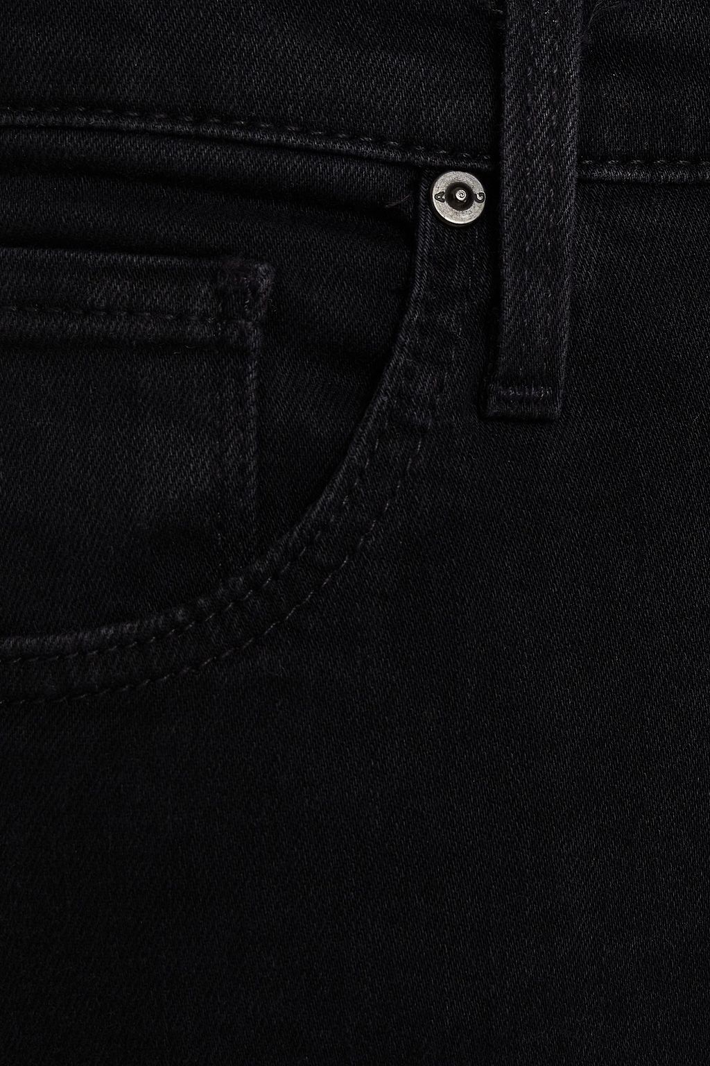 AG JEANS Mid-rise slim-leg jeans