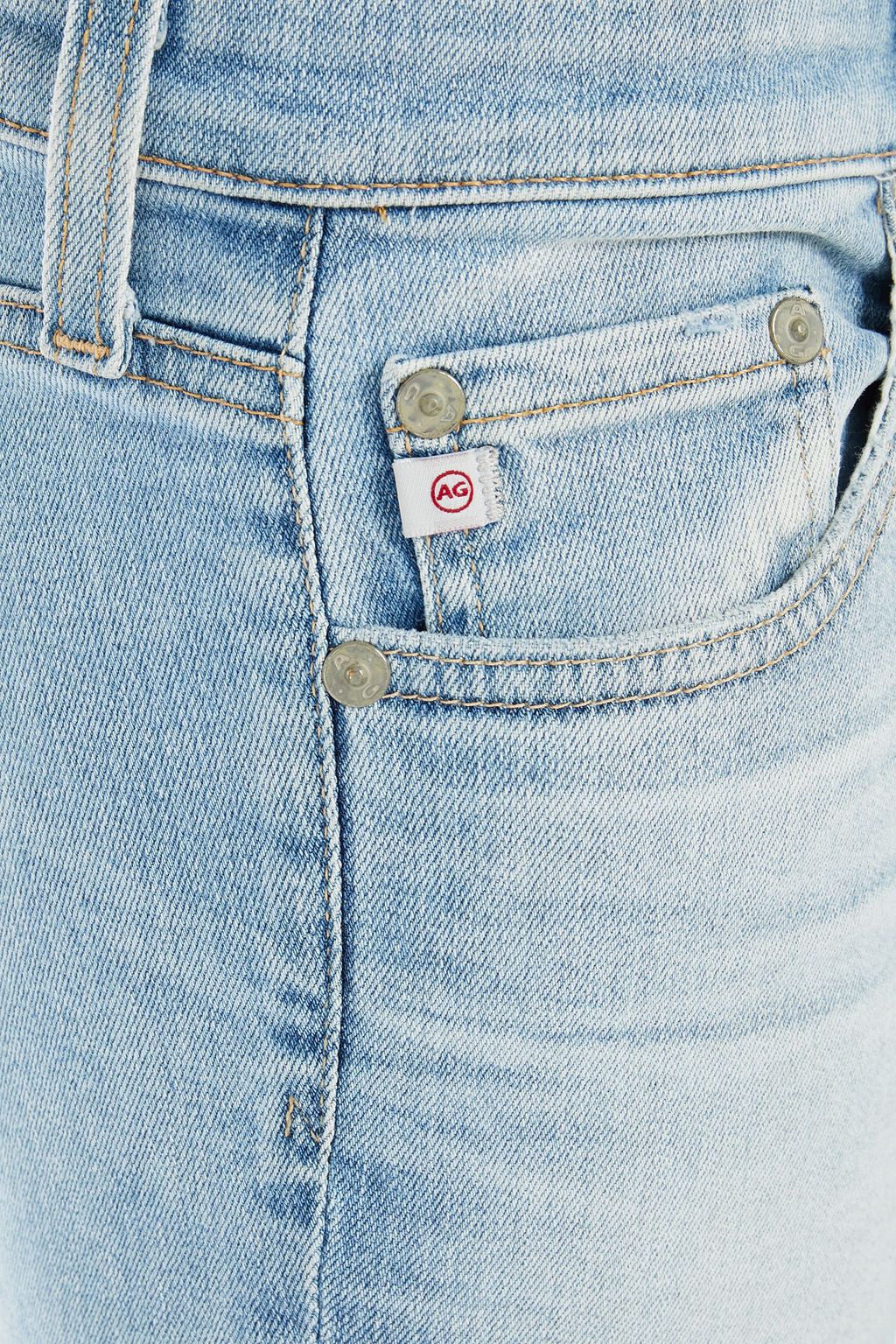 AG JEANS Mid-rise skinny jeans