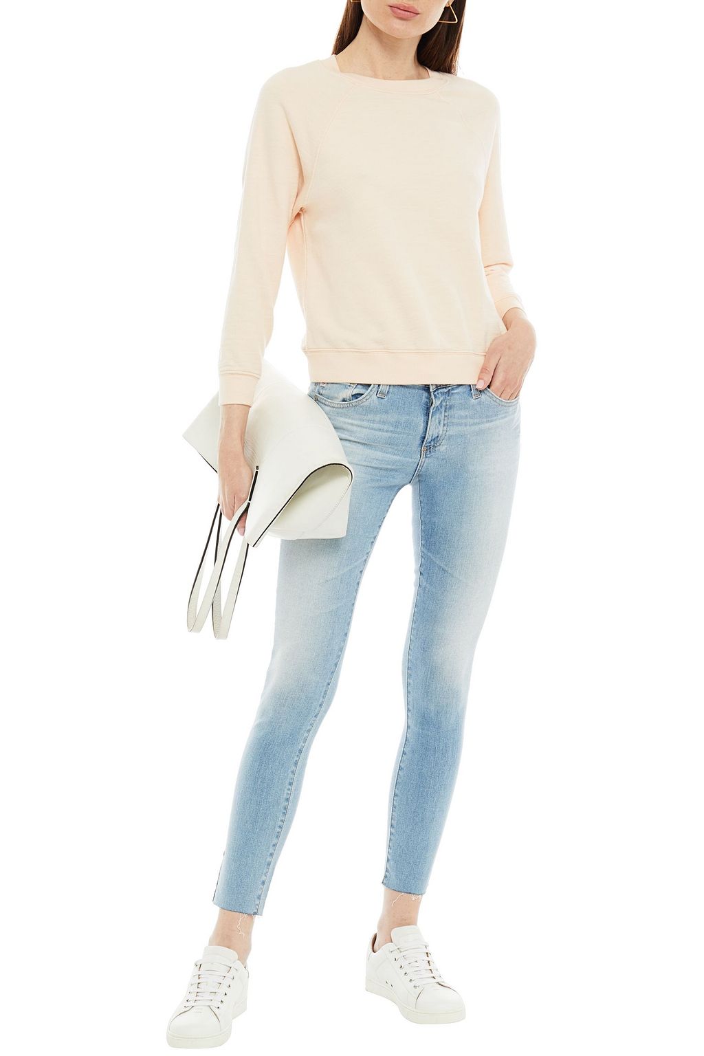 AG JEANS Mid-rise skinny jeans