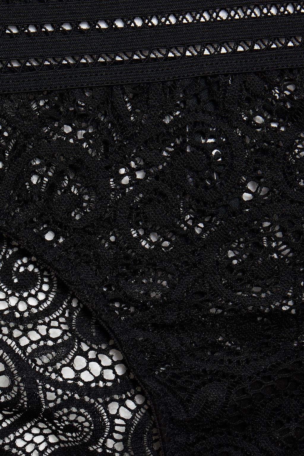ELSE Stretch-lace mid-rise briefs