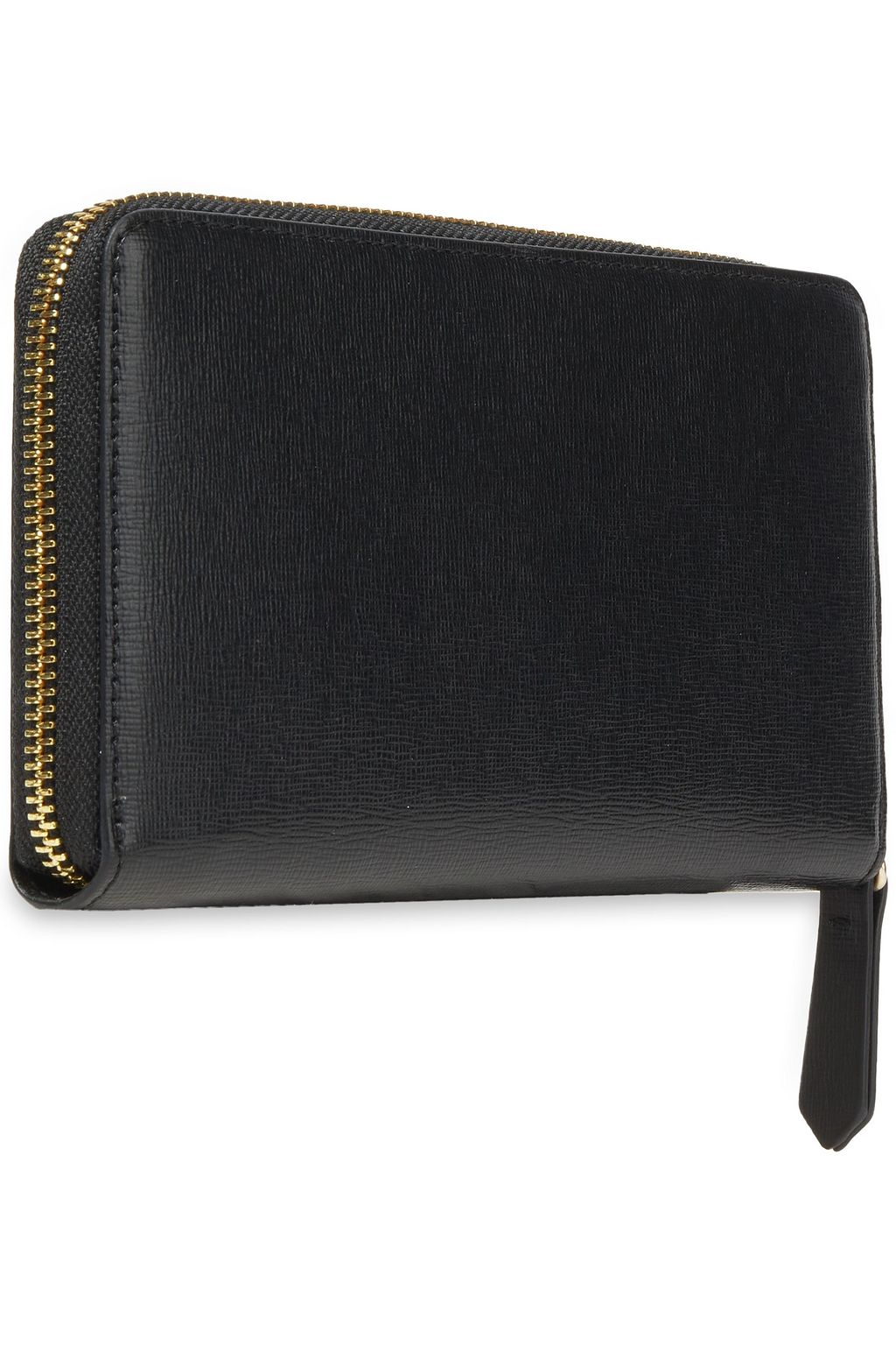SERGIO ROSSI Textured-leather wallet