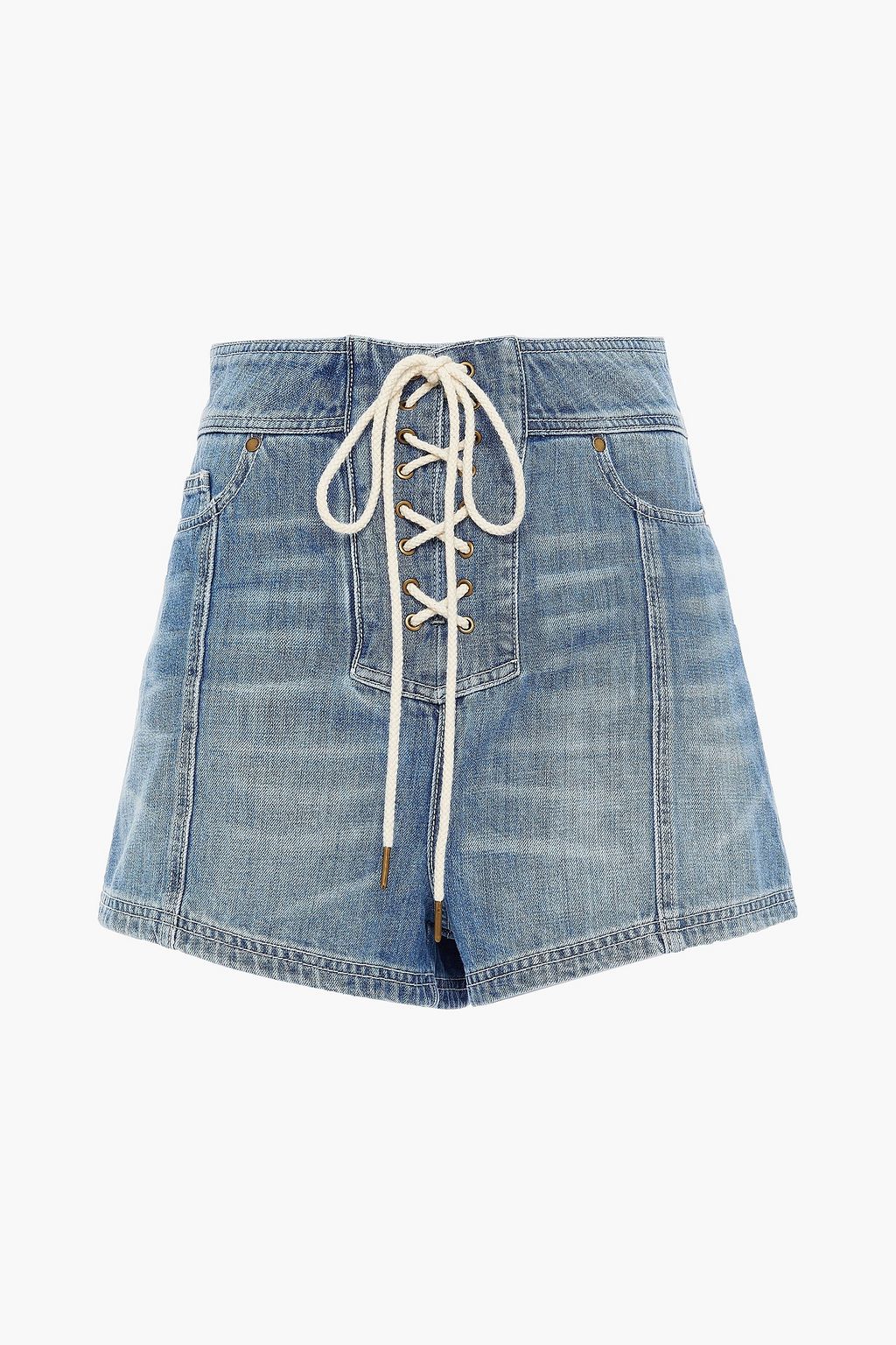 zimmermann lace shorts