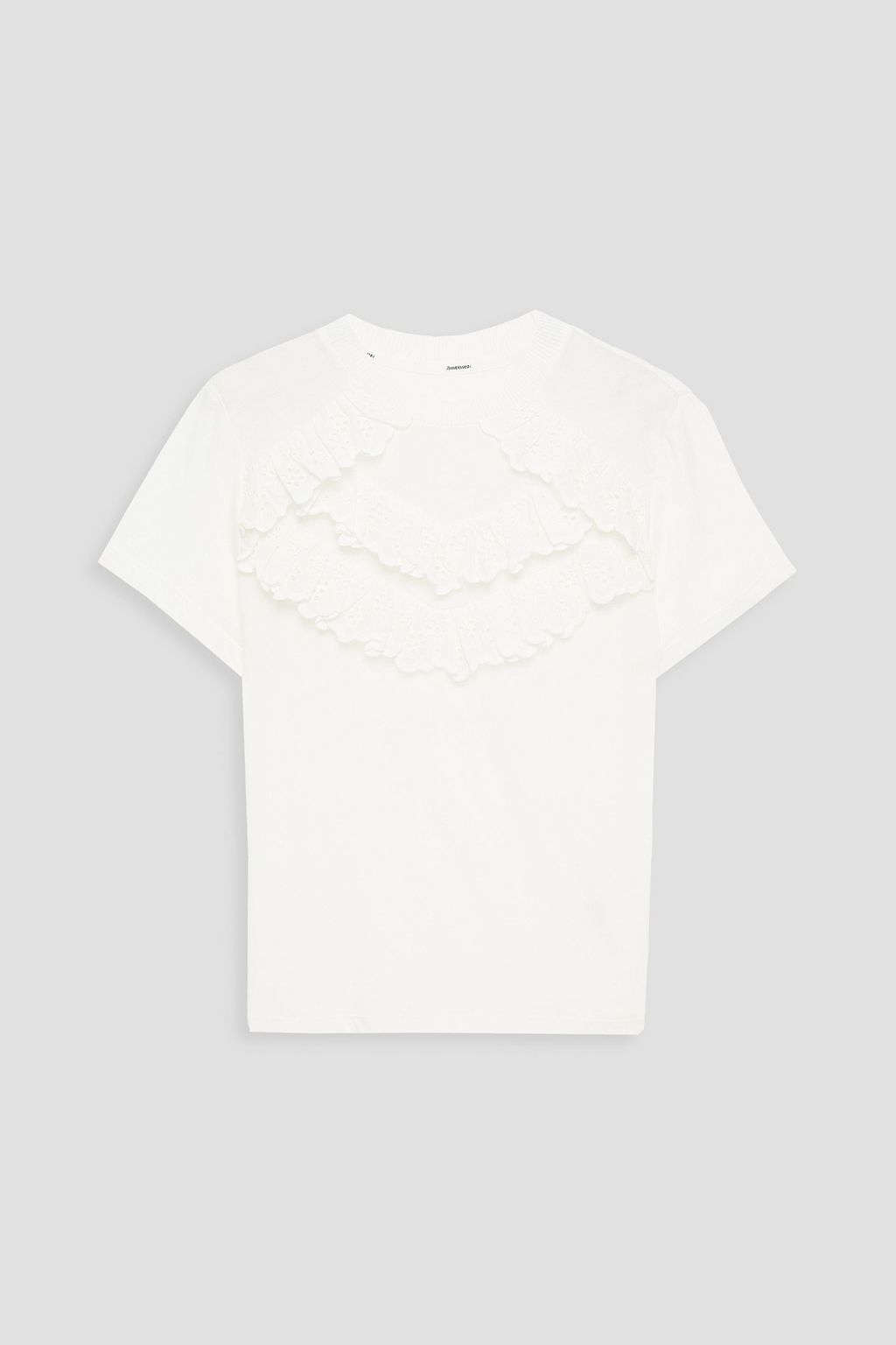 broderie anglaise t shirt