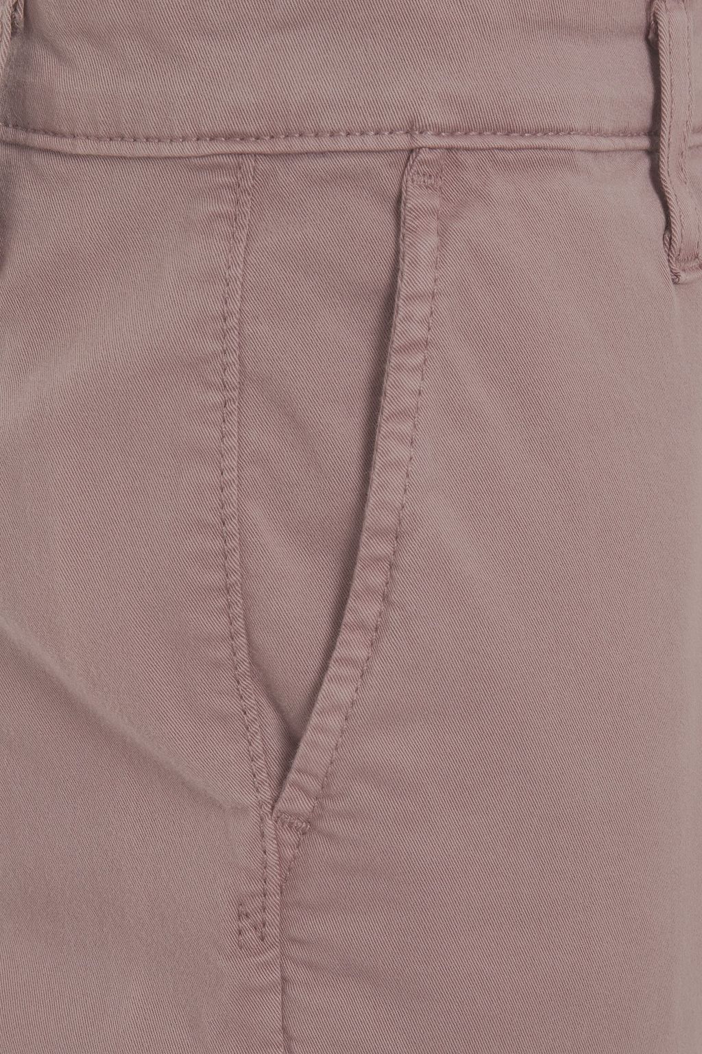 AG JEANS Caden cropped cotton-blend twill slim-leg pants