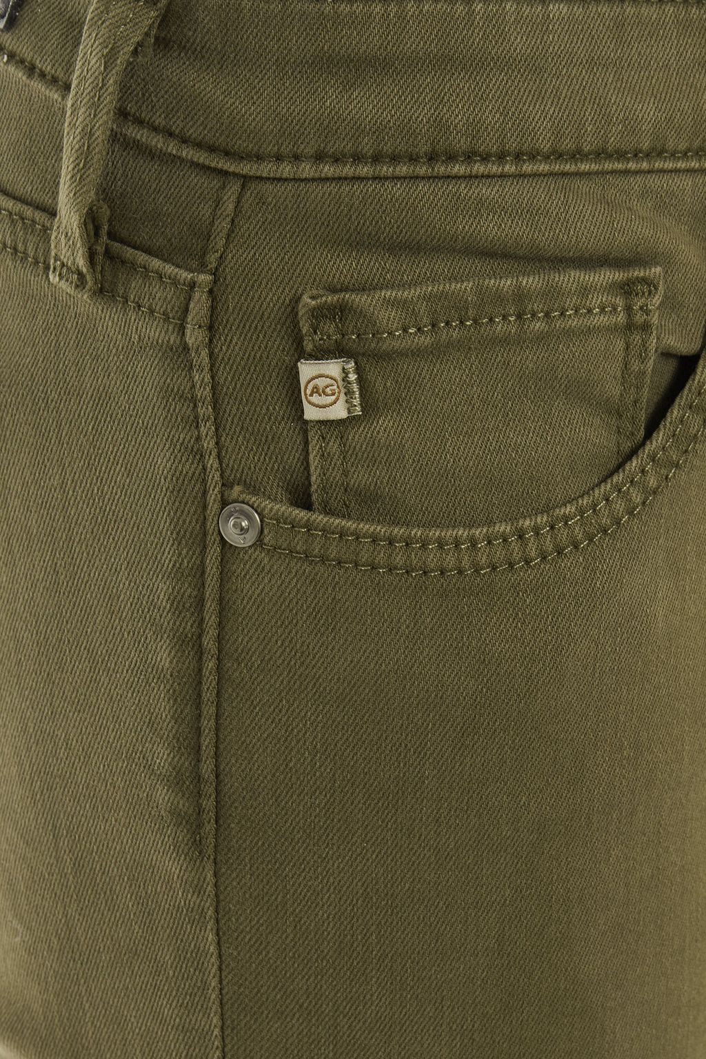 AG JEANS Mid-rise slim-leg jeans