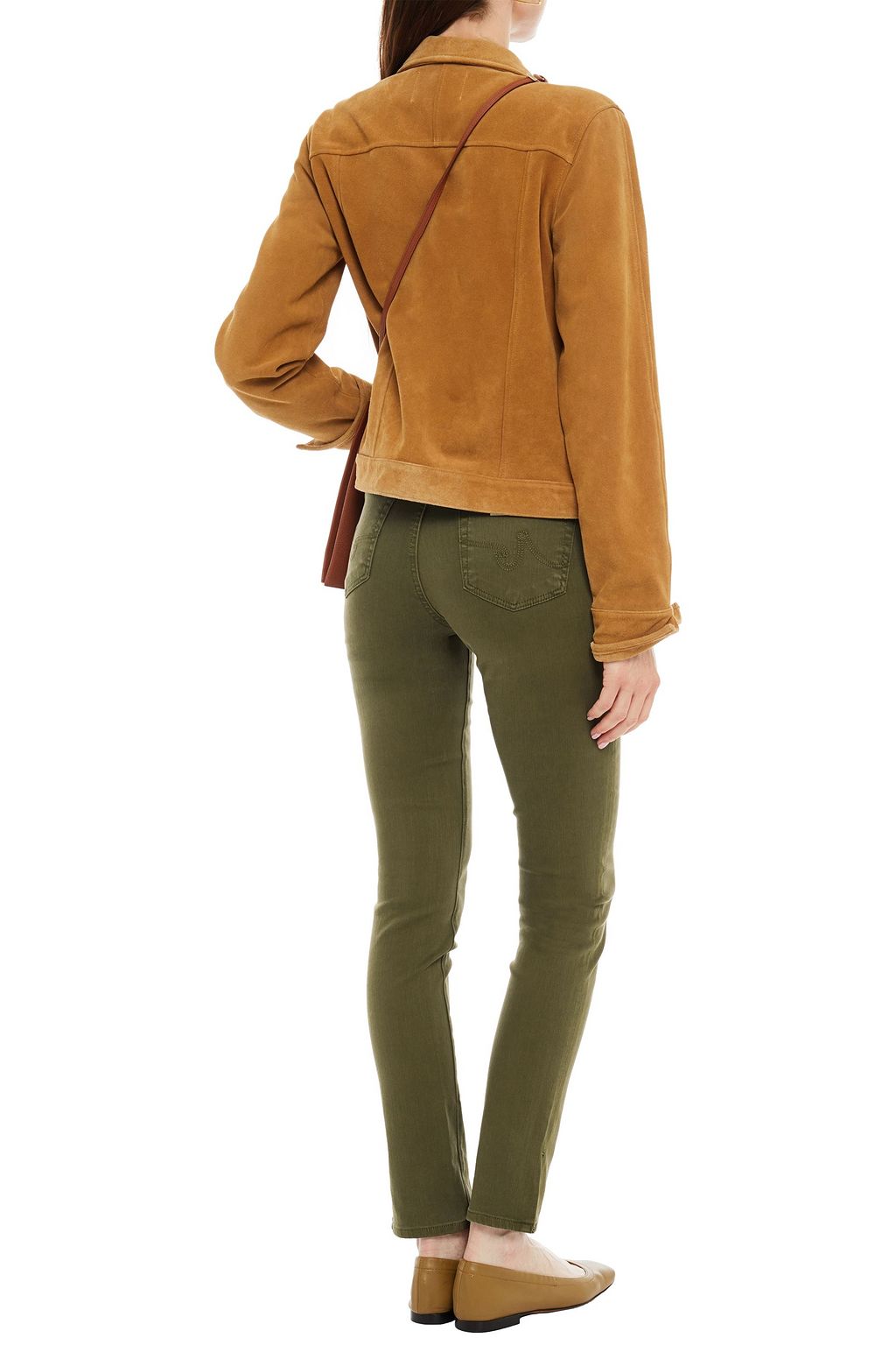 AG JEANS Mid-rise slim-leg jeans