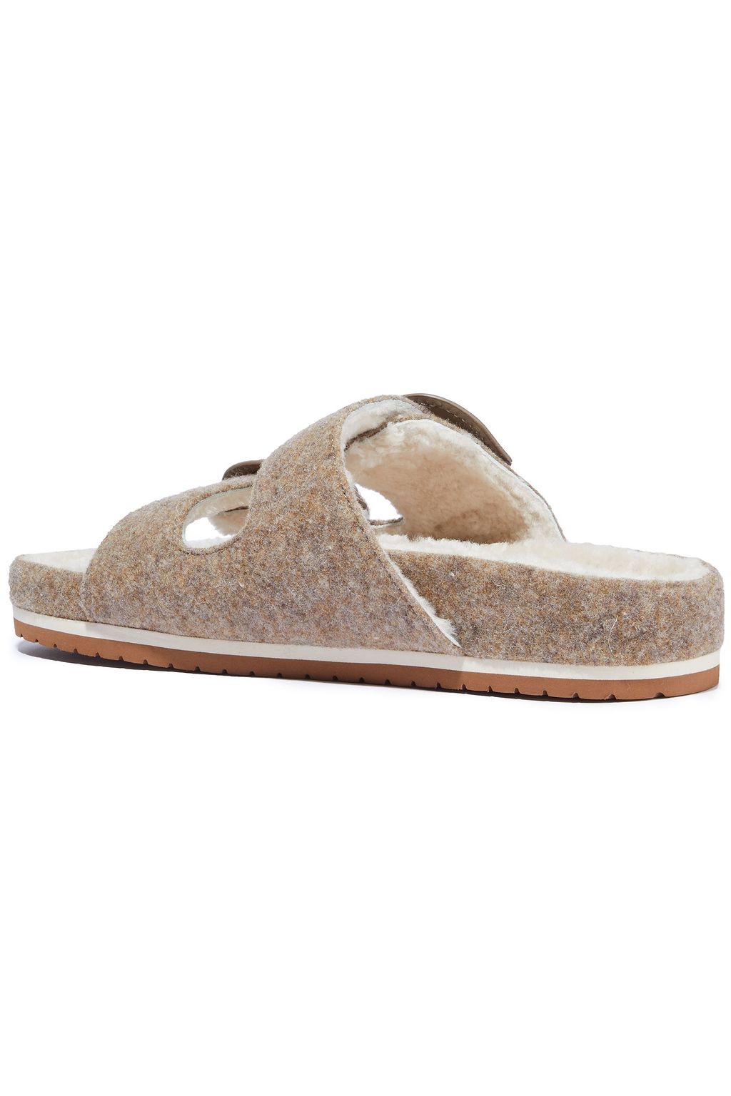 VINCE. Glyn 2 buckled felt sandals