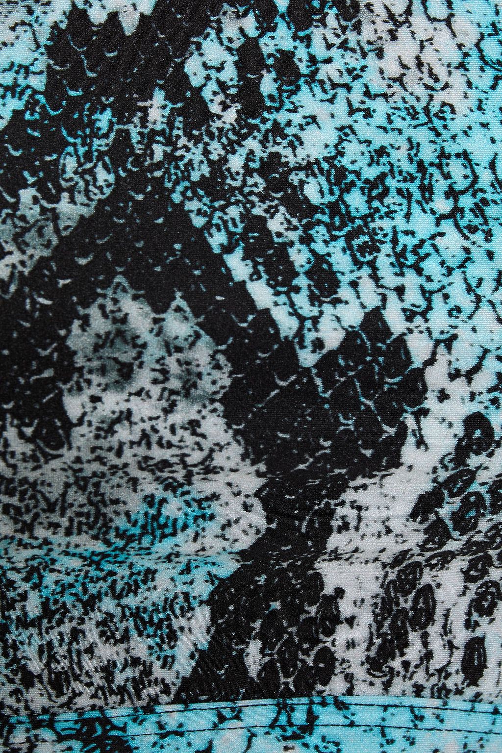 MSGM Snake-print stretch sports bra