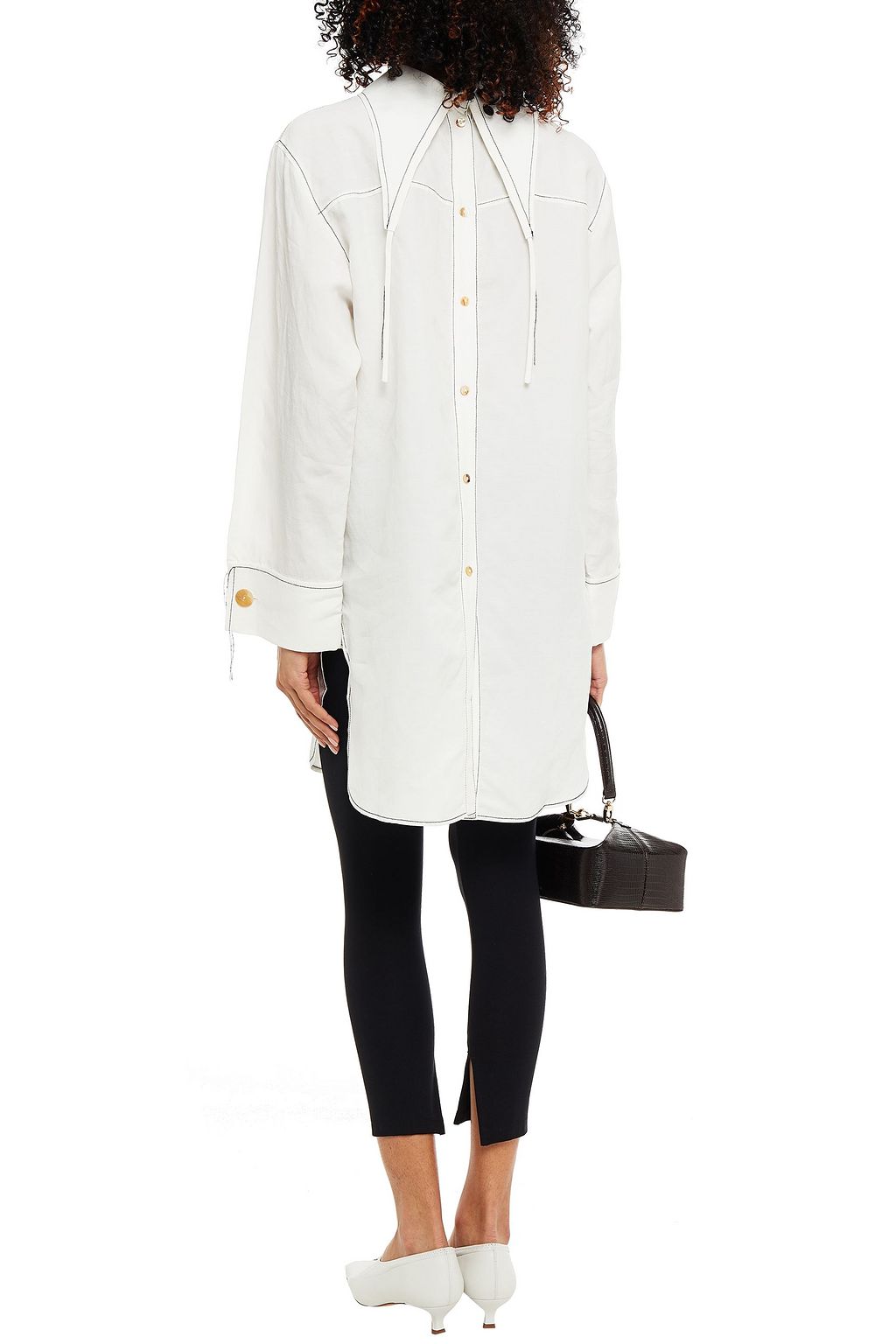 REJINA PYO Harper woven top
